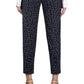 Wool Blend Pattern Trousers Chloe