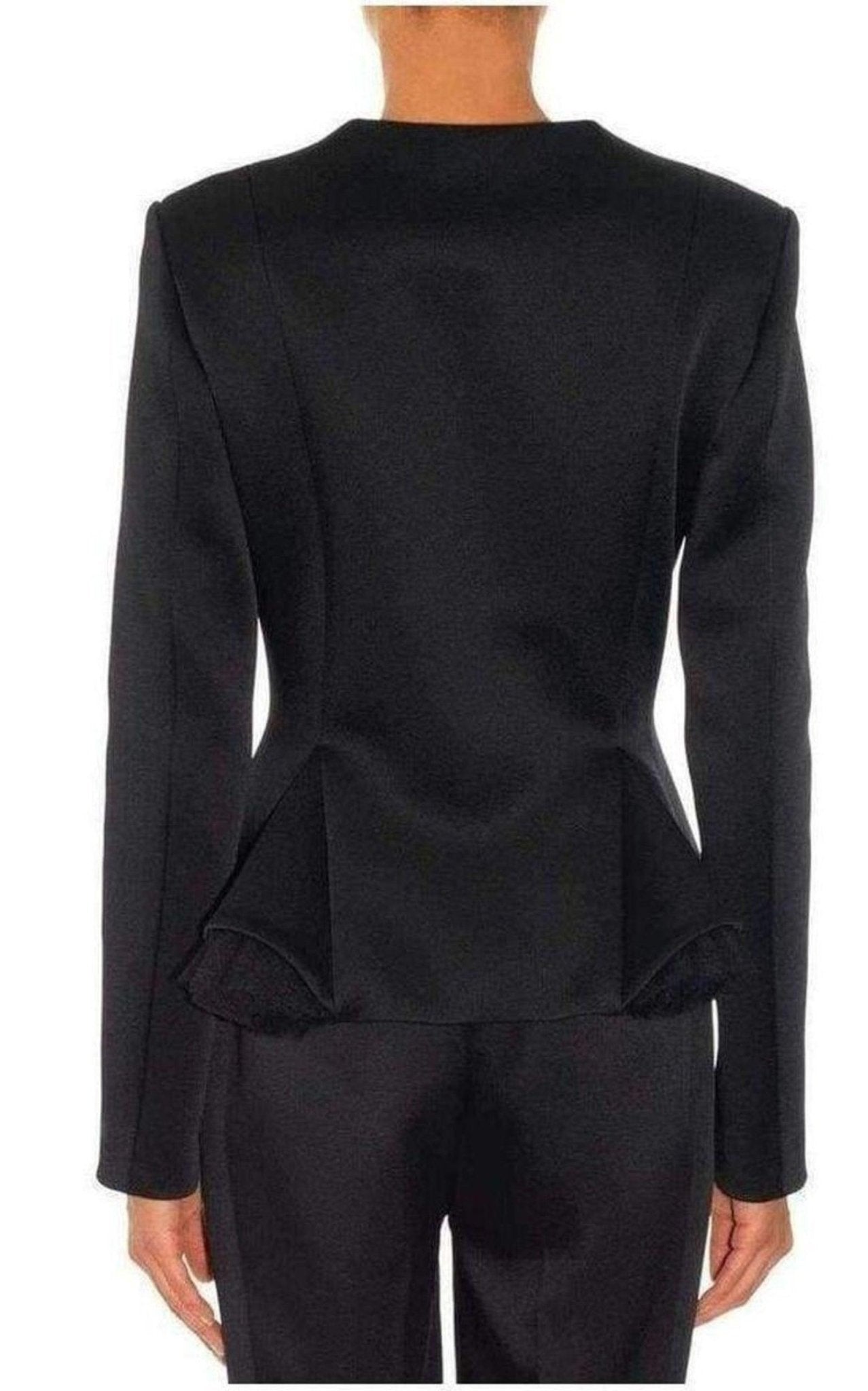 Christopher Kane Fitted Jacket with Godets - Runway Catalog