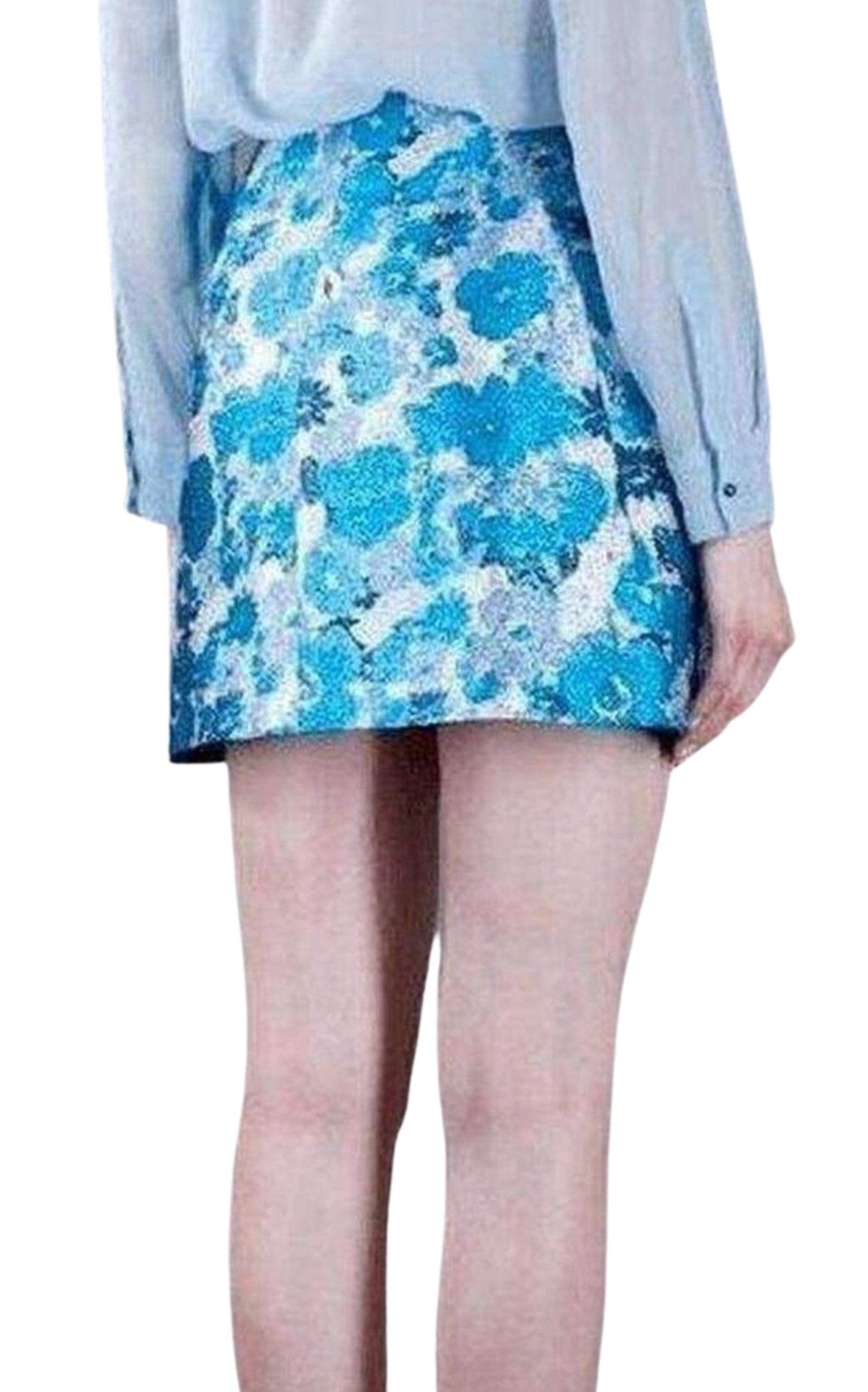 Christopher Kane Silk Josefine Mini Skirt - Runway Catalog