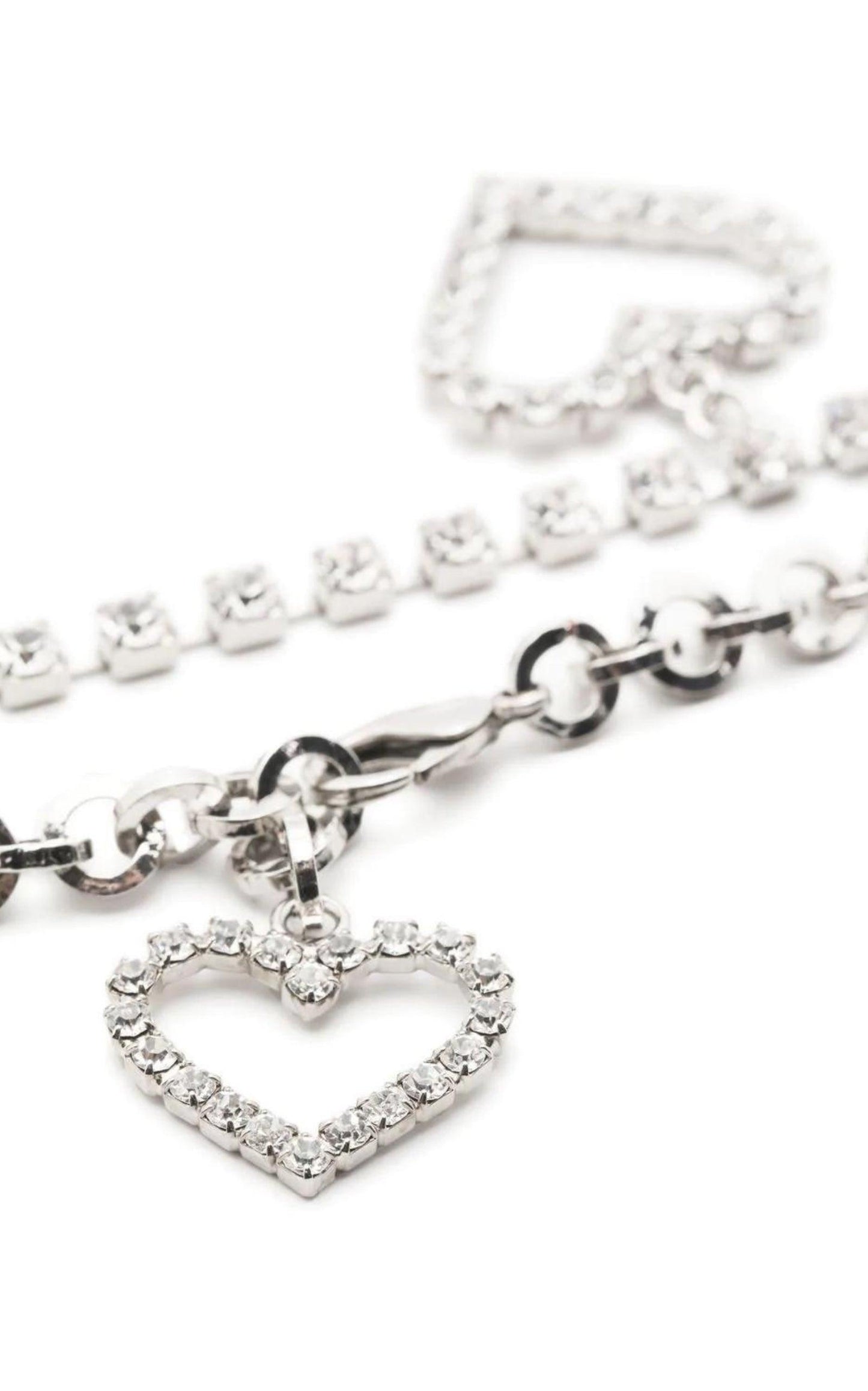  Alessandra RichCrystal Heart Necklace - Runway Catalog