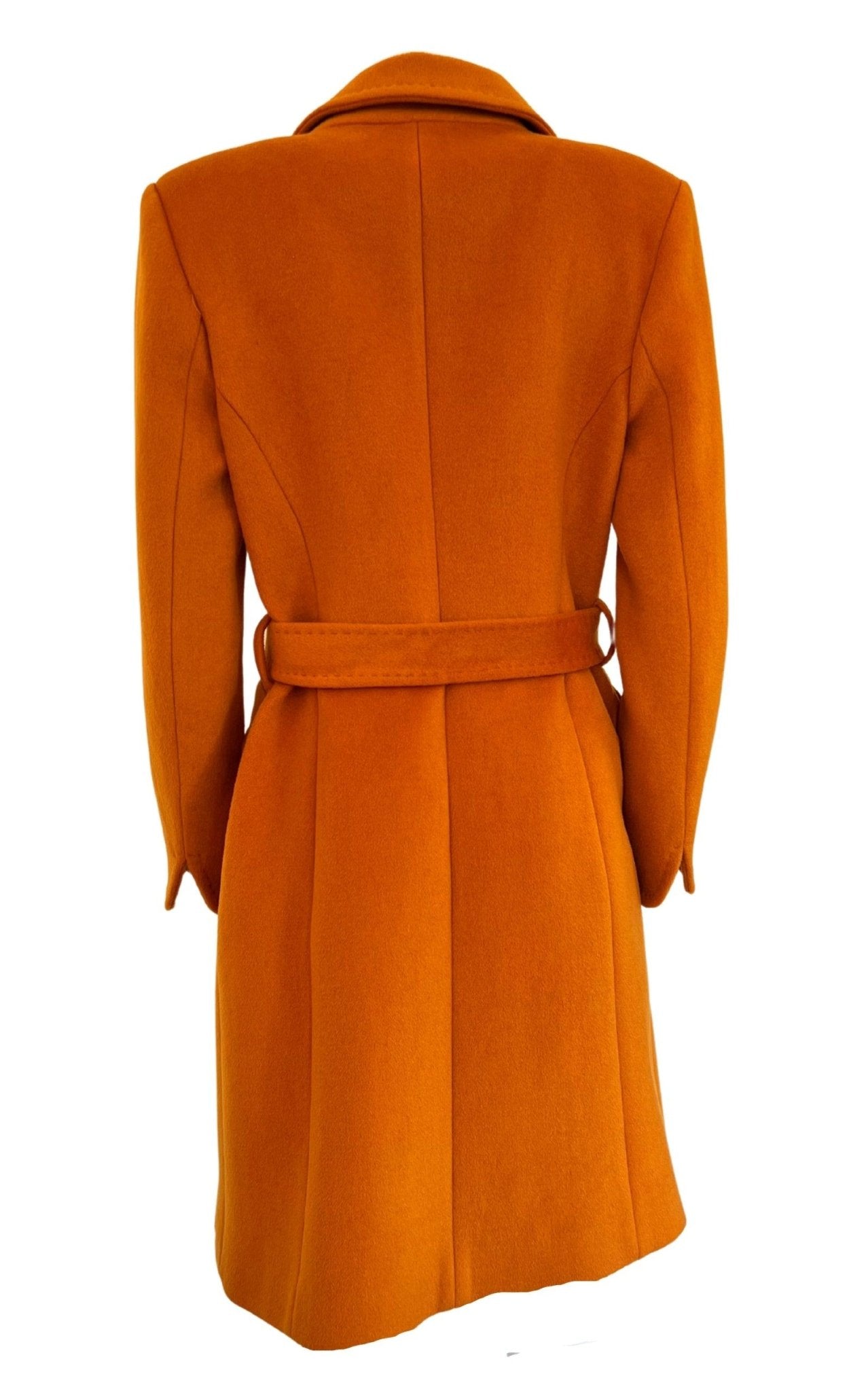 Cult Moda Belted Wool Blend Coat - Runway Catalog