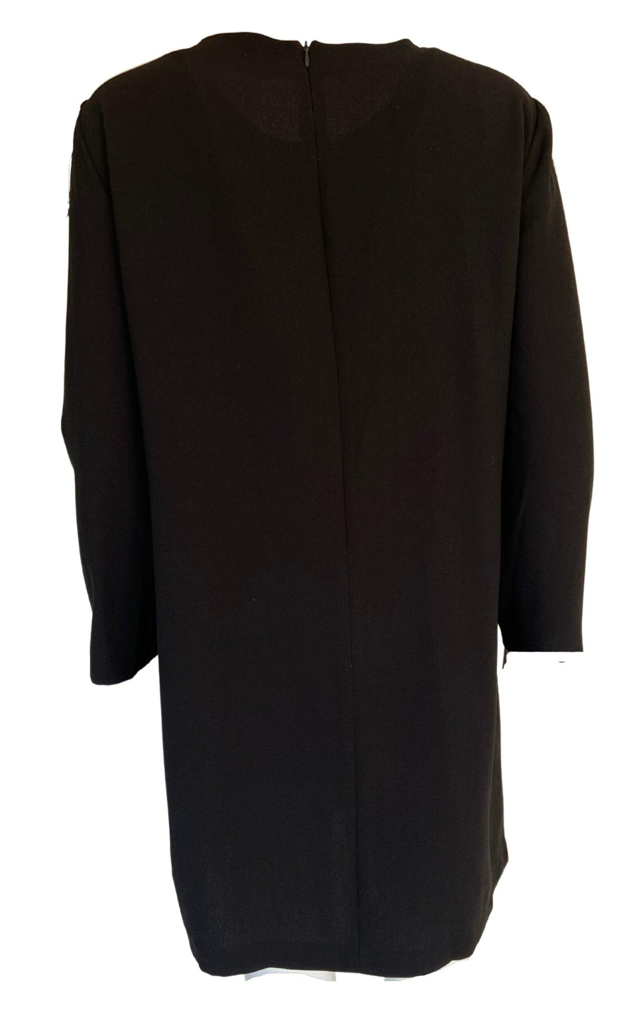 Cult Moda Black Bodycon Fringe Detail Dress - Runway Catalog