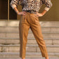 Cheetah Pattern Sweater Cult Moda