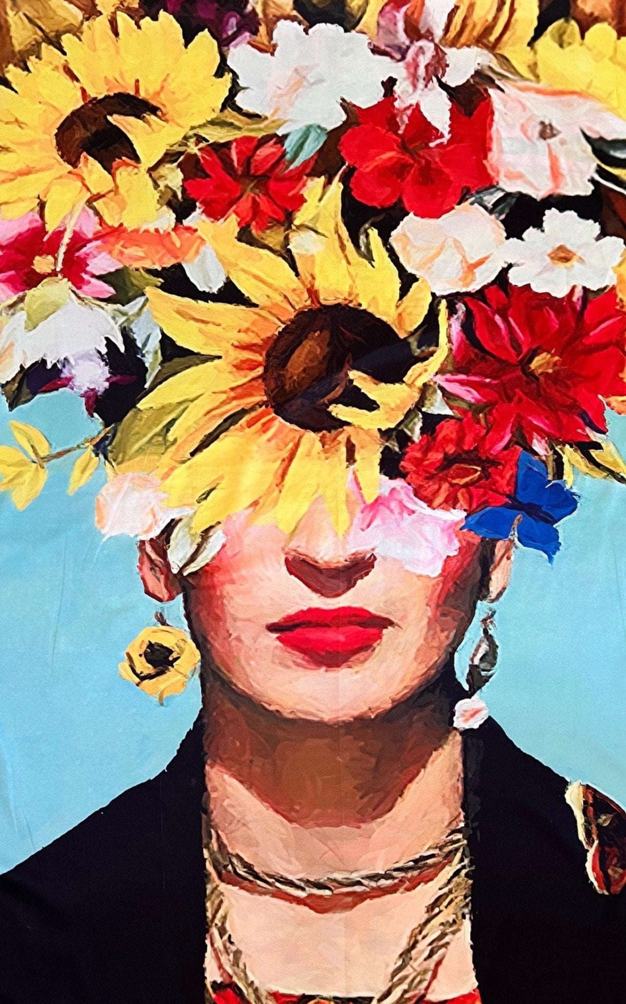 Cult Moda Double Sided Silk Shawl - Runway Catalog