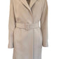 Faux Fur Collar Wrap Trench Coat Cult Moda