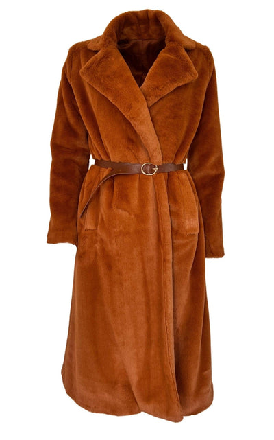 Cult Moda Plush Trench Coat - Runway Catalog