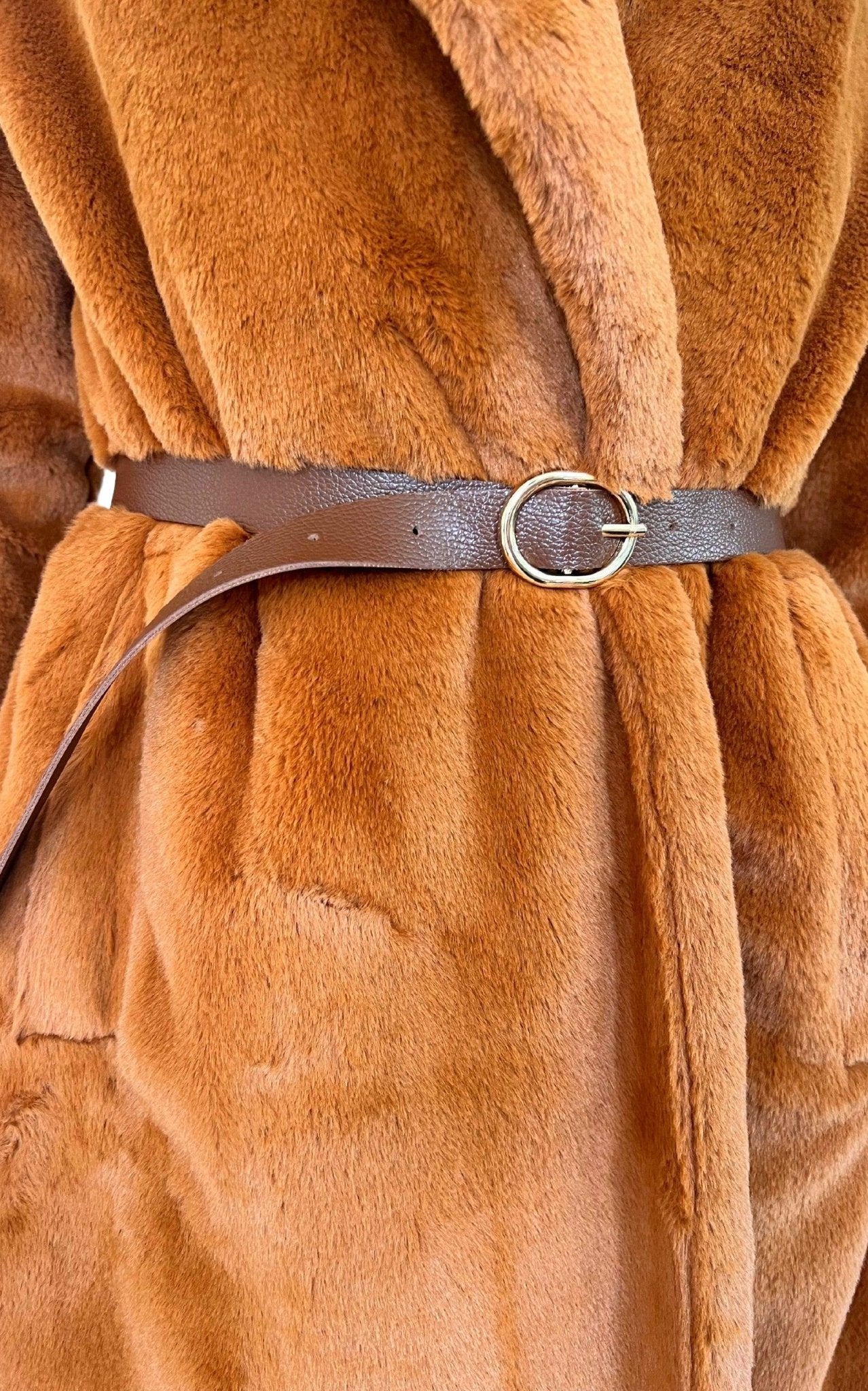 Cult Moda Plush Trench Coat - Runway Catalog