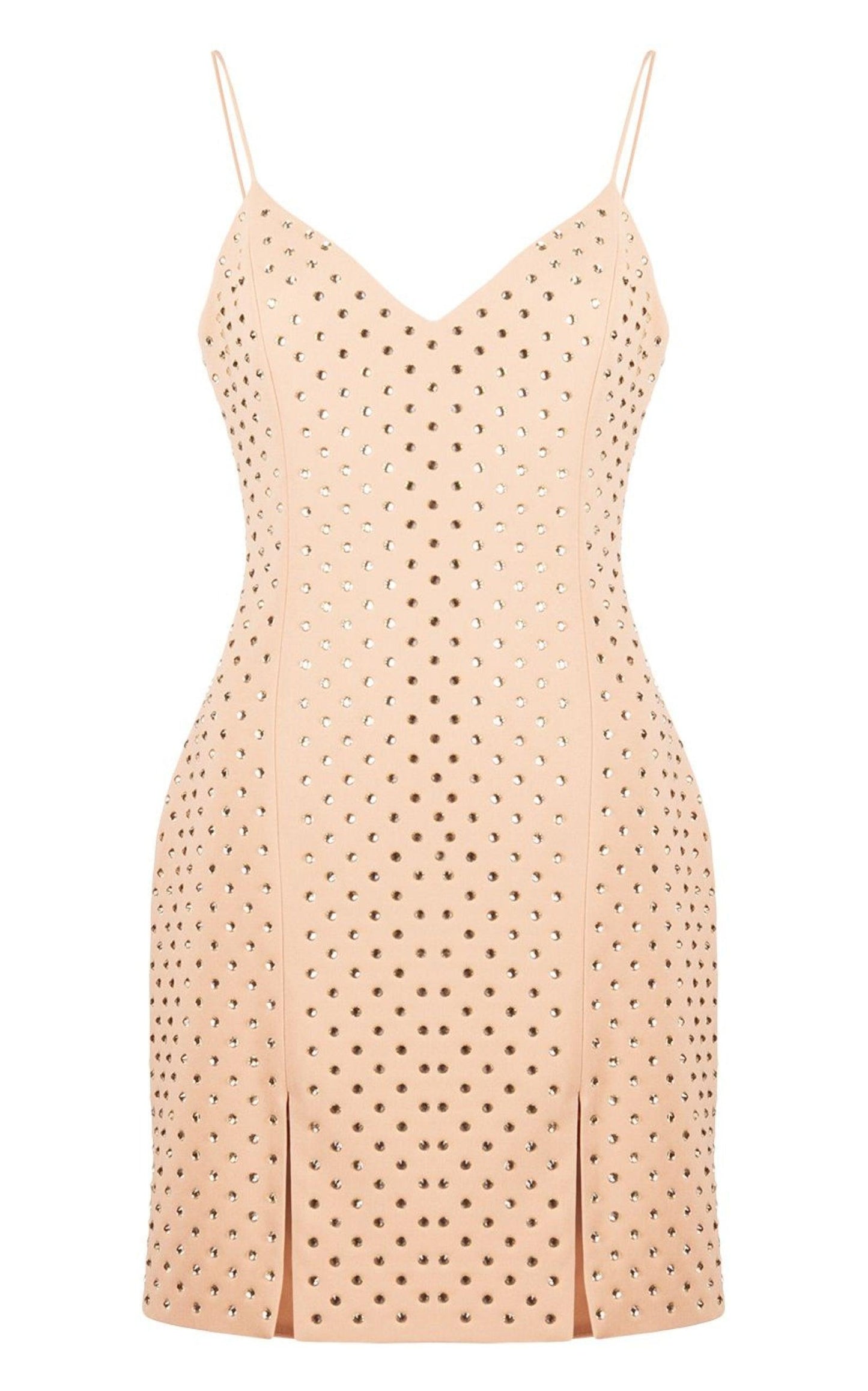 Crystal Embellished Mini Dress David Koma