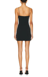 Crystal Embroidered Cami Mini Dress David Koma