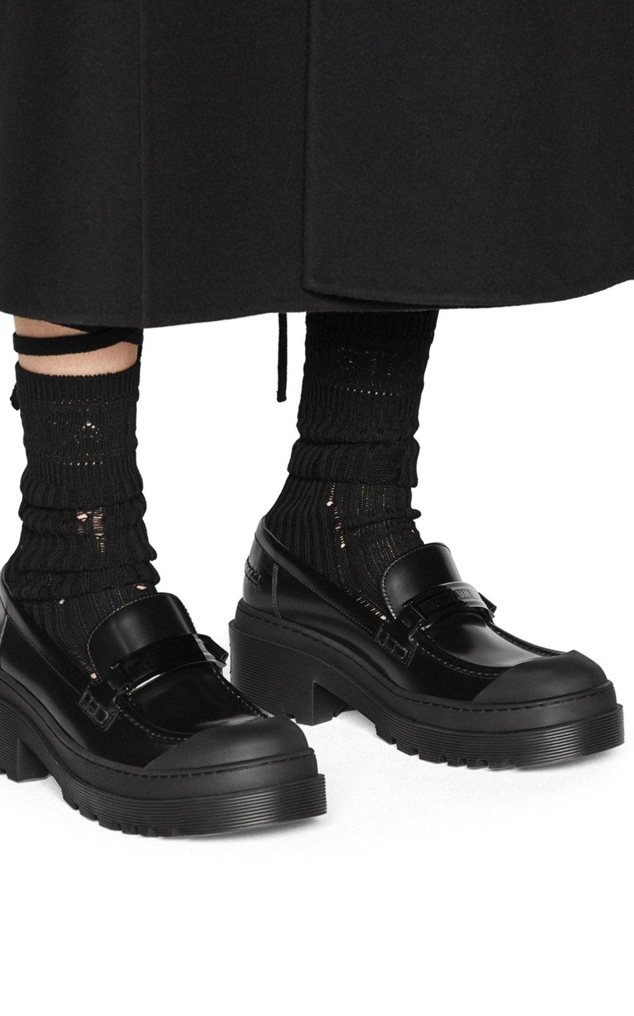 Dior Code Leather Loafer - Runway Catalog