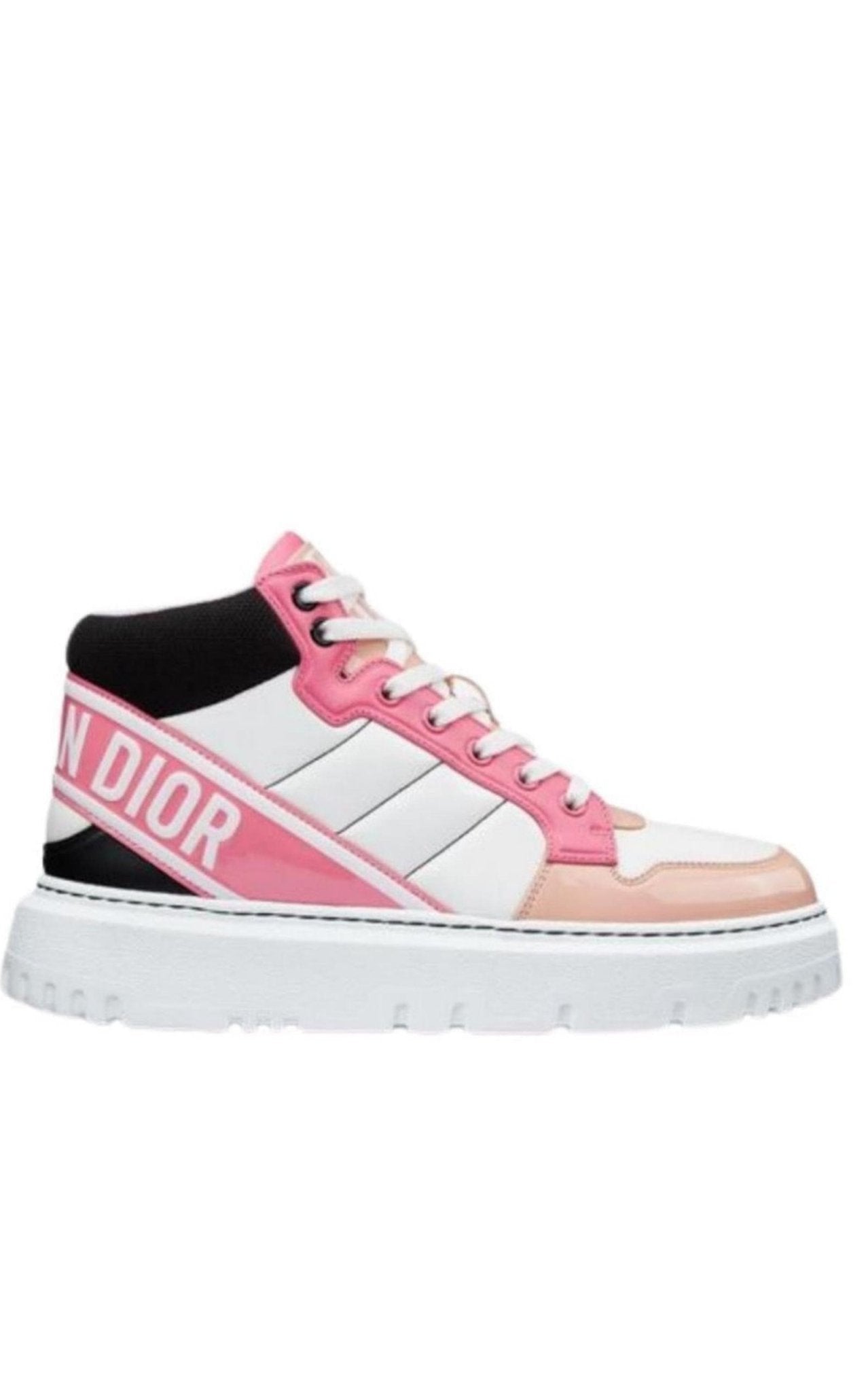 Dior D - Player Leather Sneakers - Runway Catalog