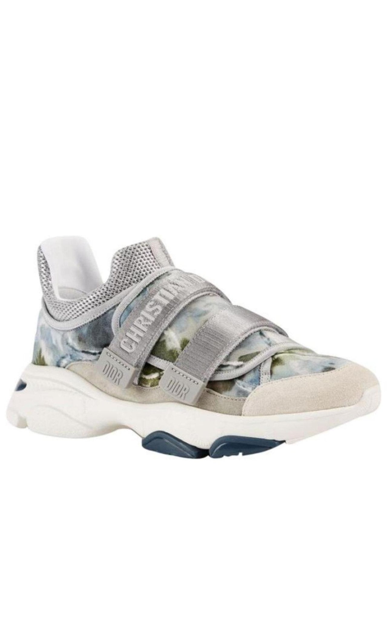 Dior D - Wander Camouflage Techno Fabric Sneakers - Runway Catalog