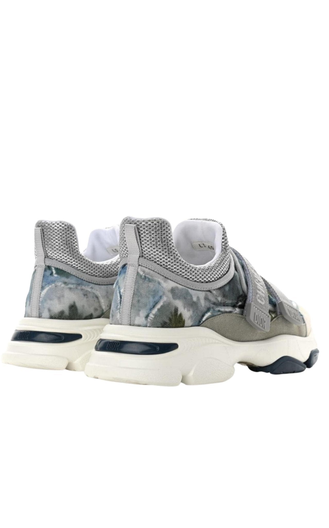 Dior D - Wander Camouflage Techno Fabric Sneakers - Runway Catalog