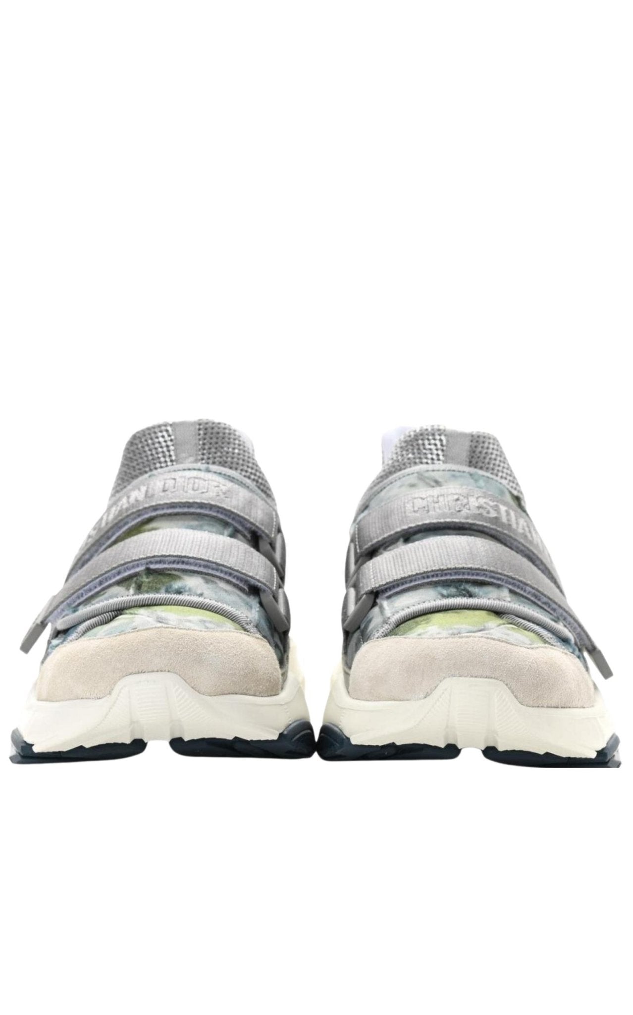 Dior D - Wander Camouflage Techno Fabric Sneakers - Runway Catalog