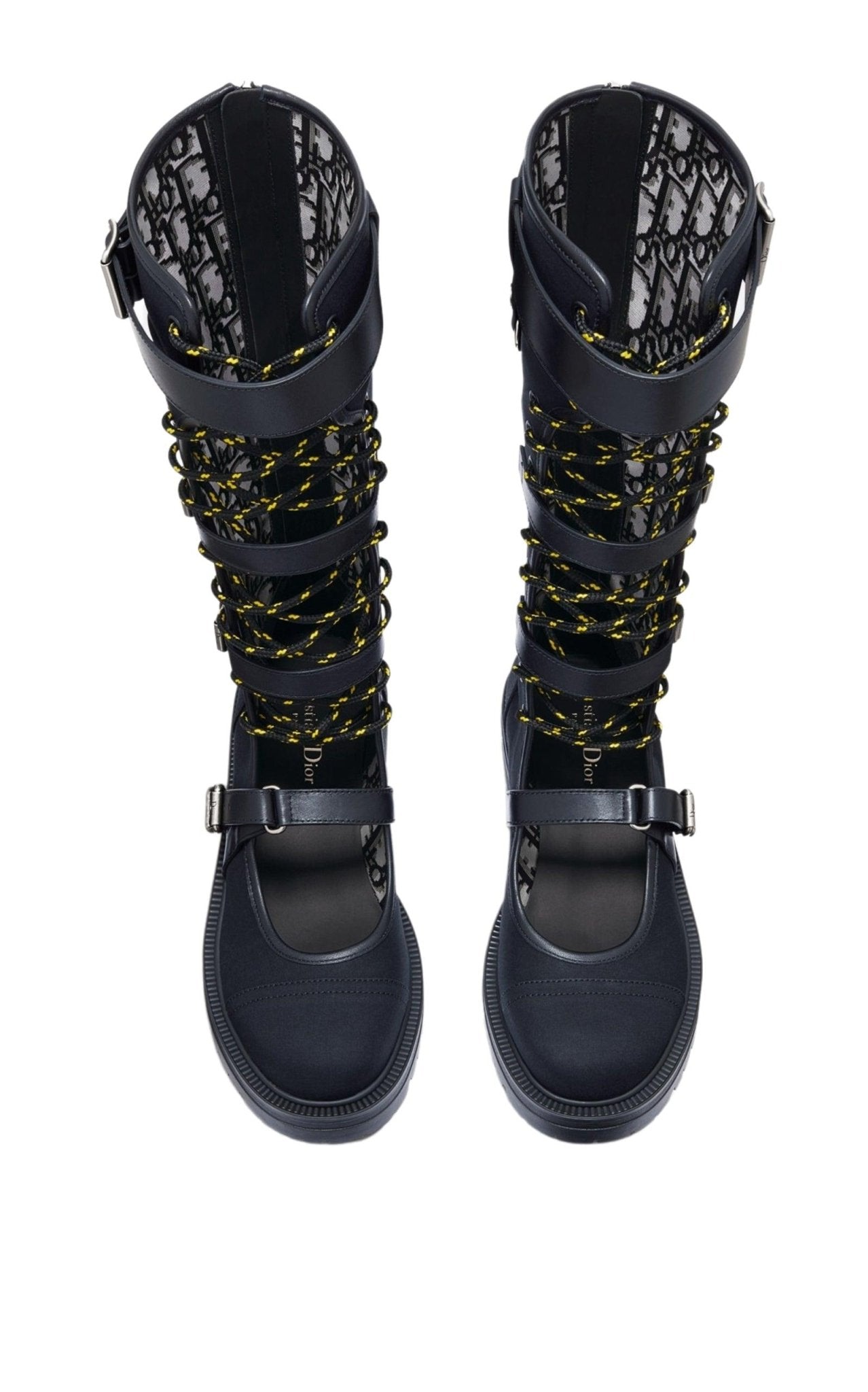 Dior Dioranger Boots in Black Technical Fabric - Runway Catalog