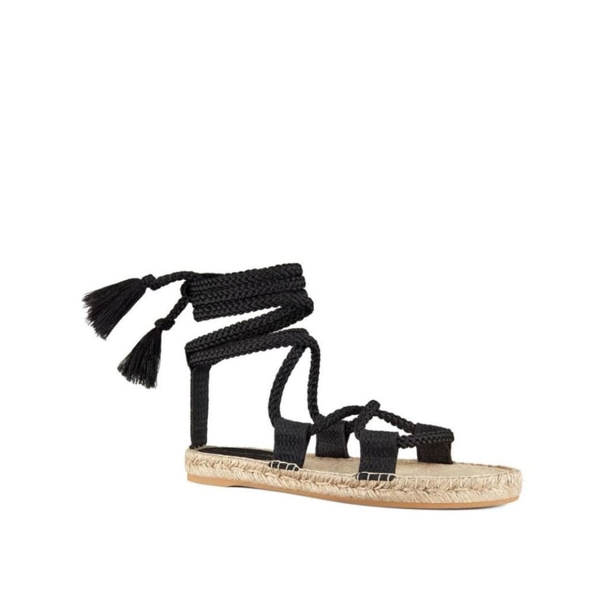 Dior Espadrilles Lace Up Sandals