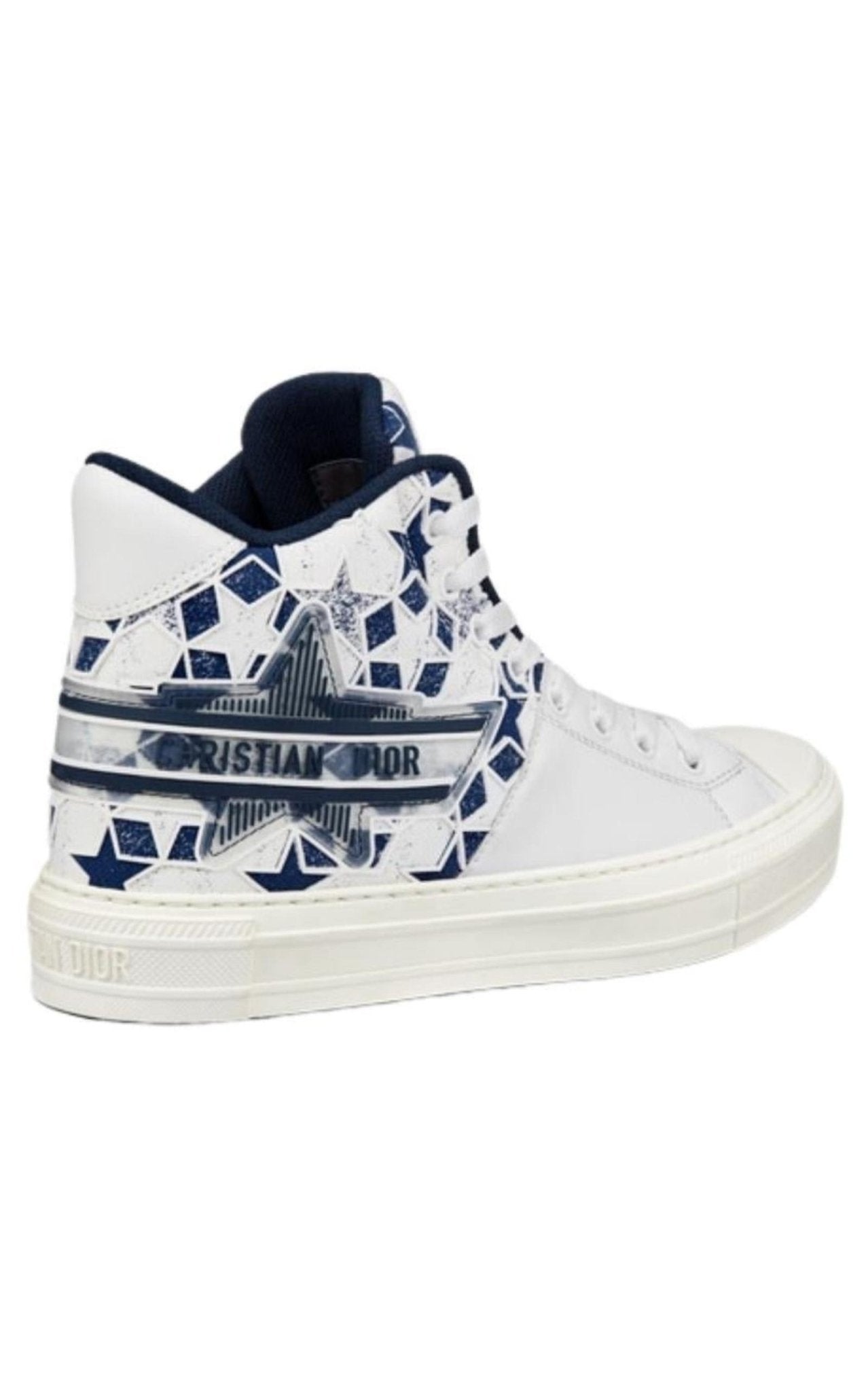 Dior Walk N Dior Star High Top Sneakers - Runway Catalog