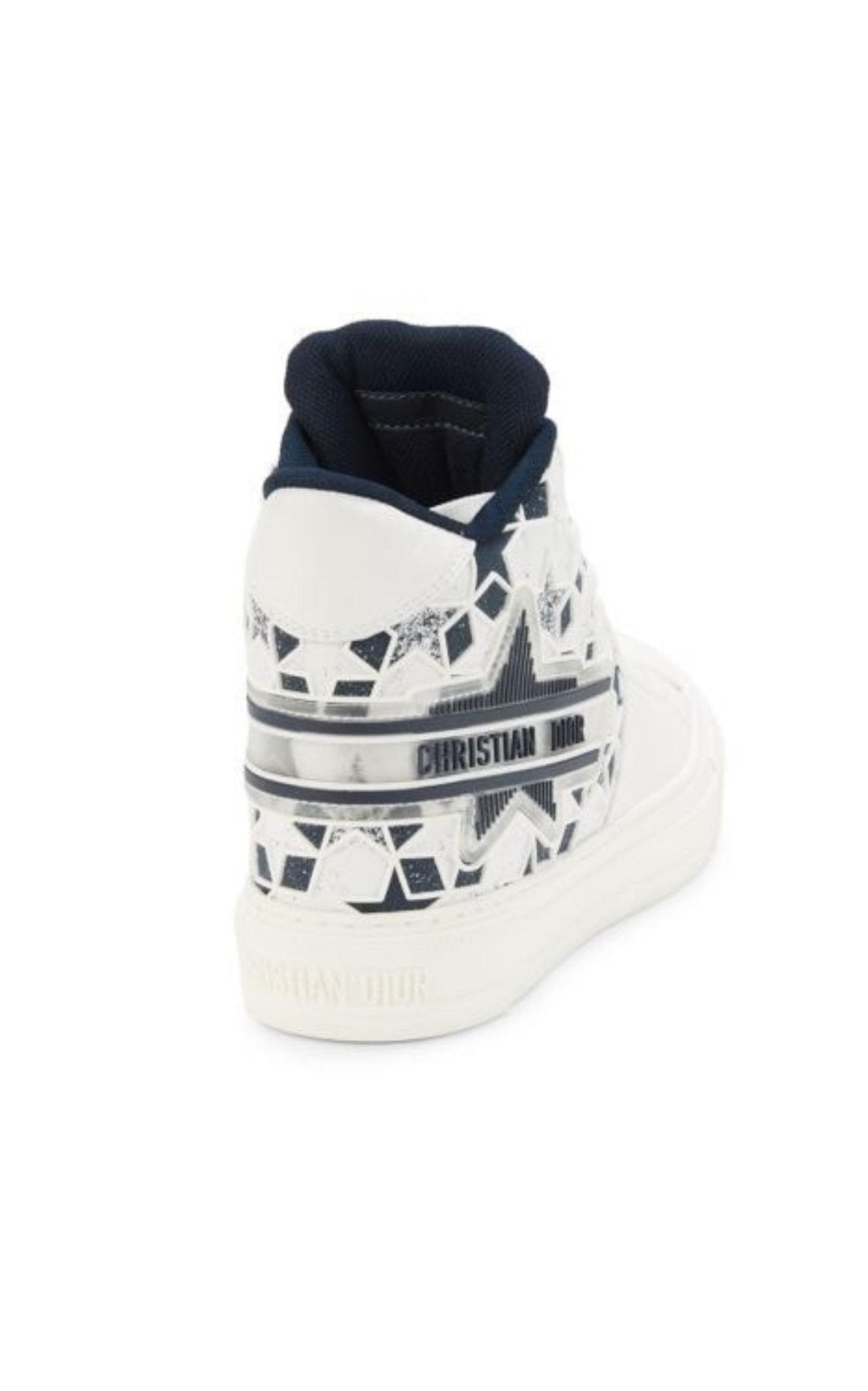 Dior Walk N Dior Star High Top Sneakers - Runway Catalog