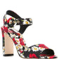 Daisy and Poppy Print Sandals Dolce & Gabbana