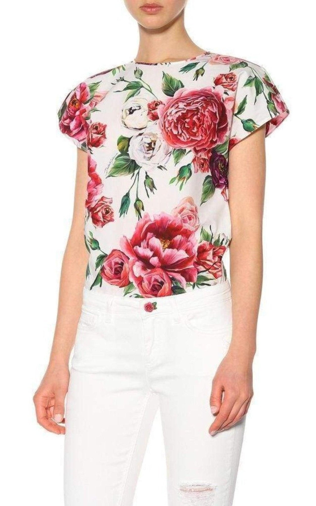 Dolce & Gabbana Fit Distressed Jeans - Runway Catalog