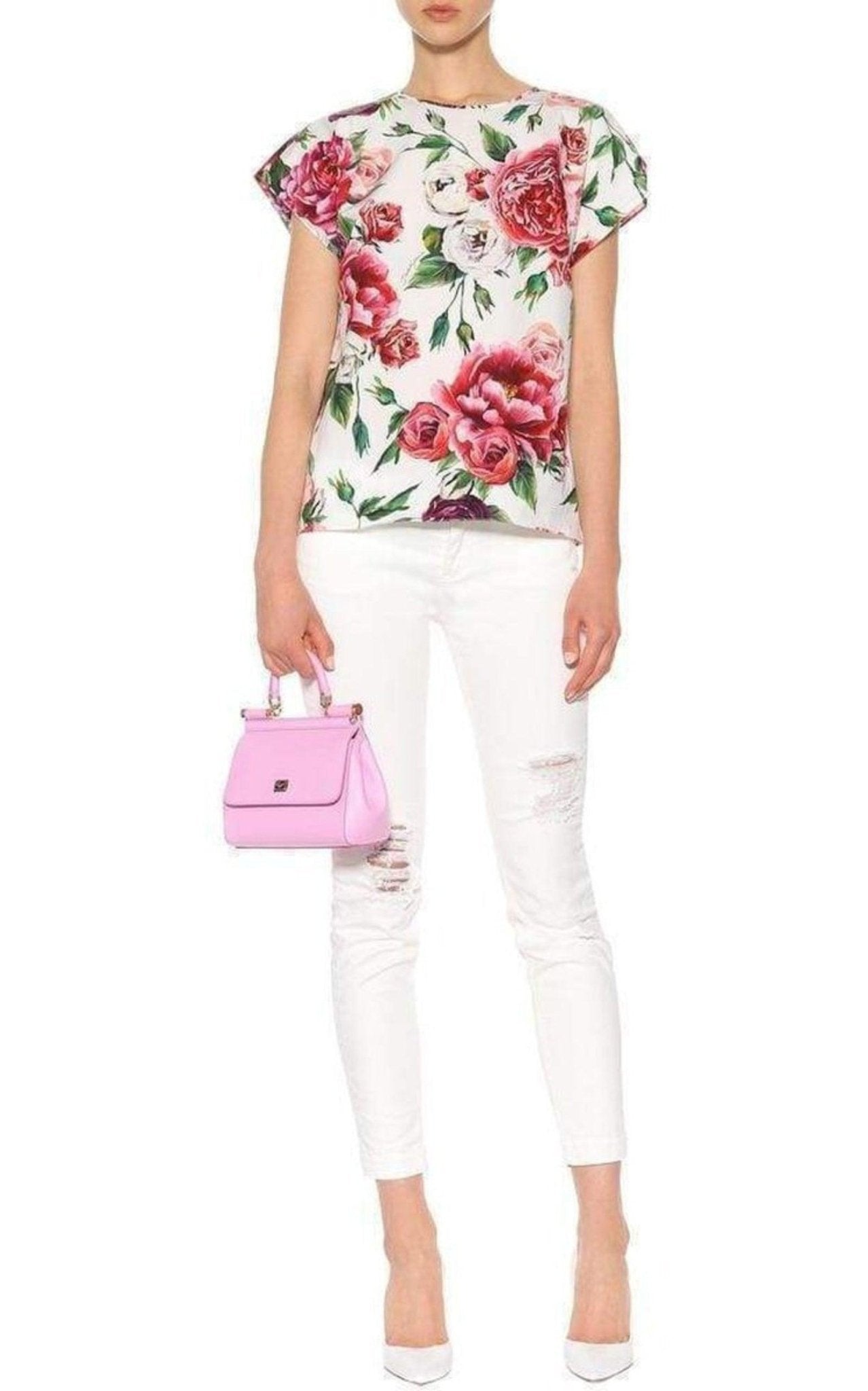 Dolce & Gabbana Fit Distressed Jeans - Runway Catalog