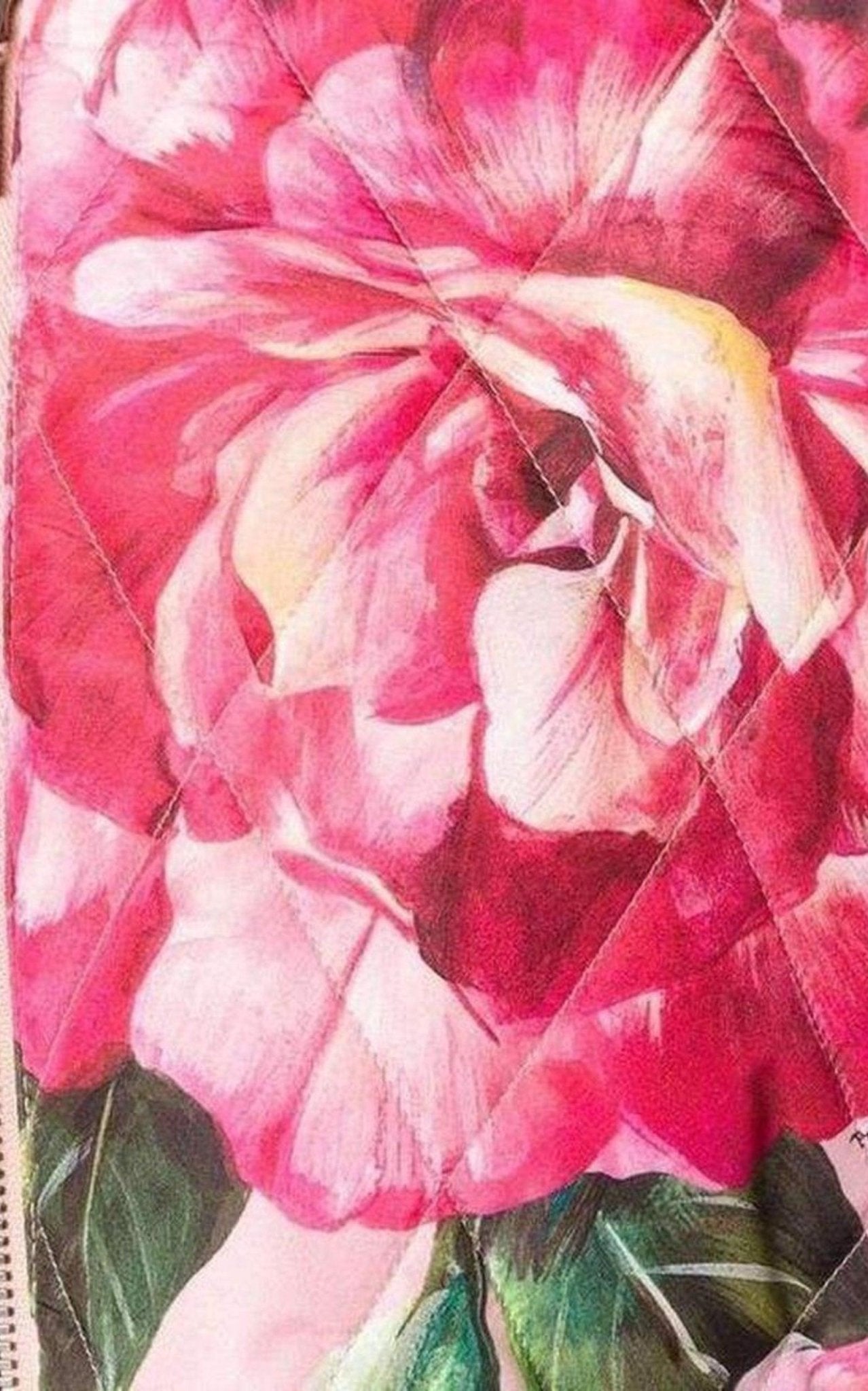 Dolce & Gabbana Rose Print Bomber Jacket - Runway Catalog