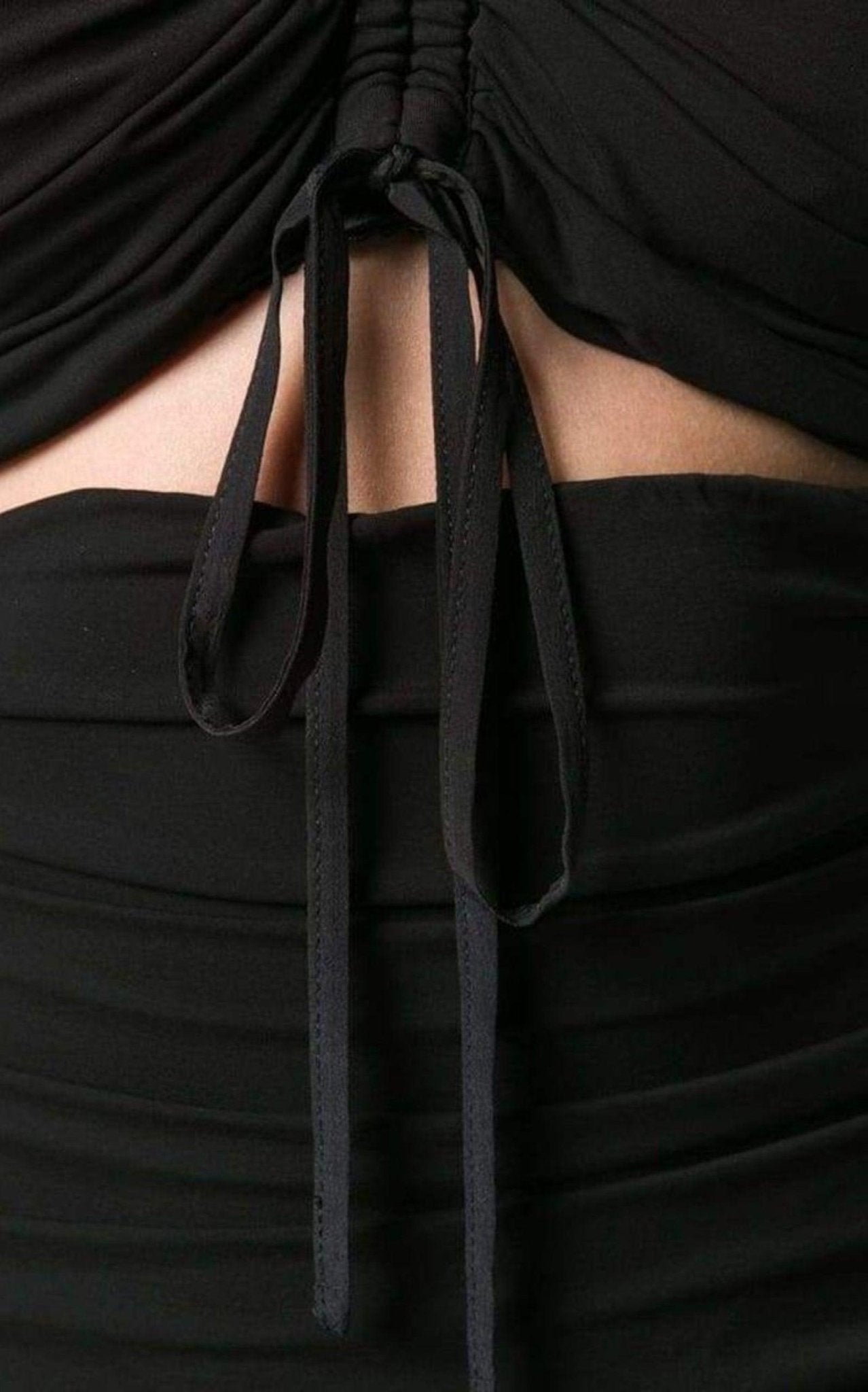 Dolce & Gabbana Ruched Cut - out Dress - Runway Catalog