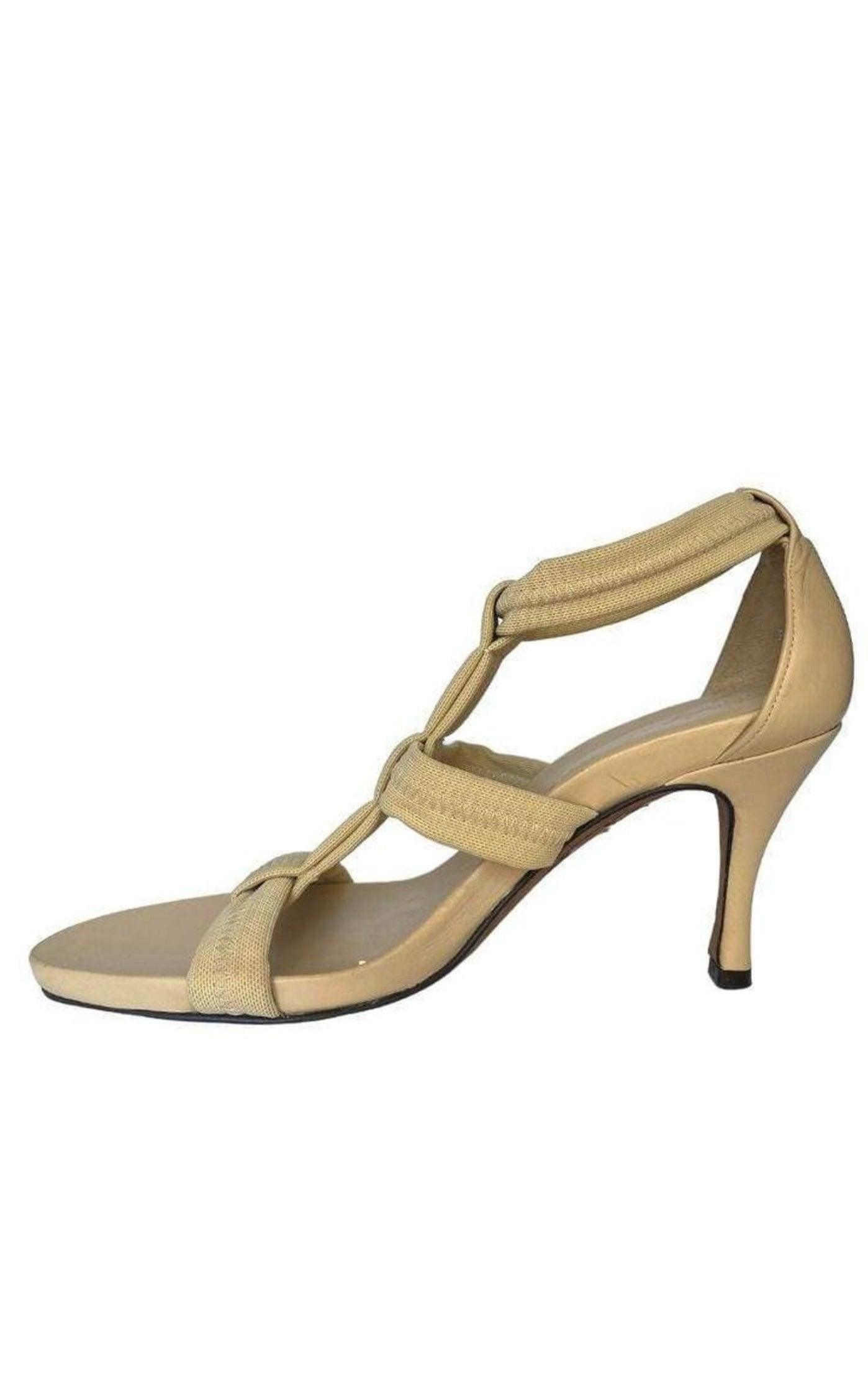 Wide Stretch Straps Sandal Shoes Donald J Pliner