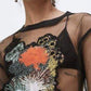 Black Mesh Sheer Shirt Dries Van Noten