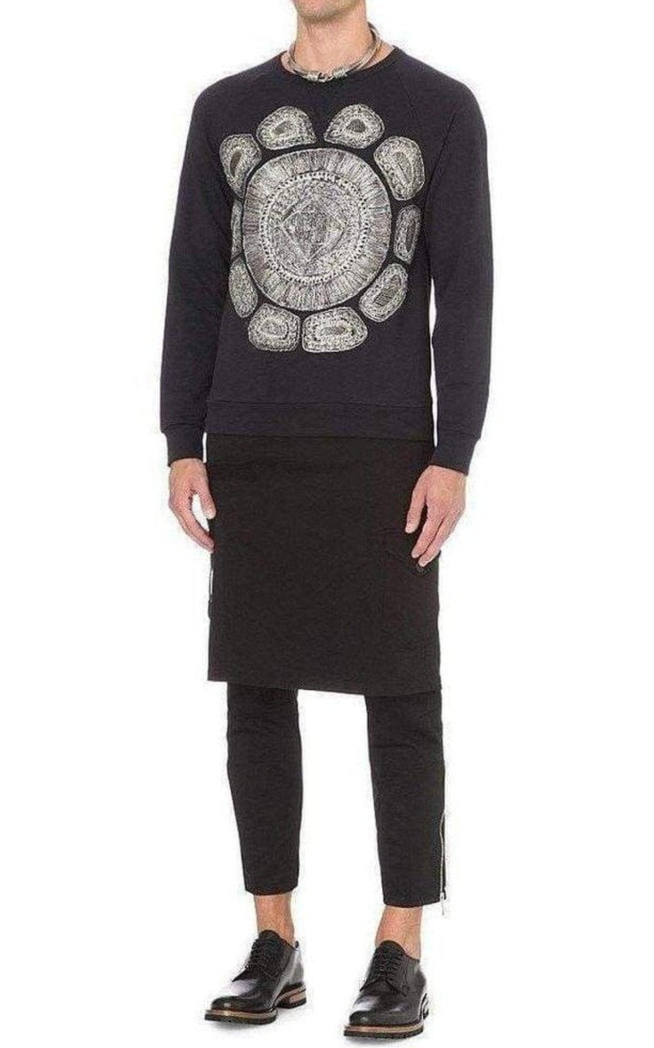 Dries Van Noten Embroidered Cotton Jersey Sweatshirt - Runway Catalog