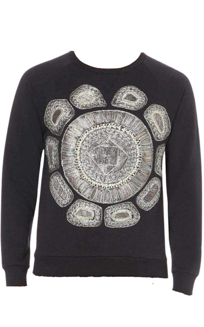 Dries Van Noten Embroidered Cotton Jersey Sweatshirt - Runway Catalog