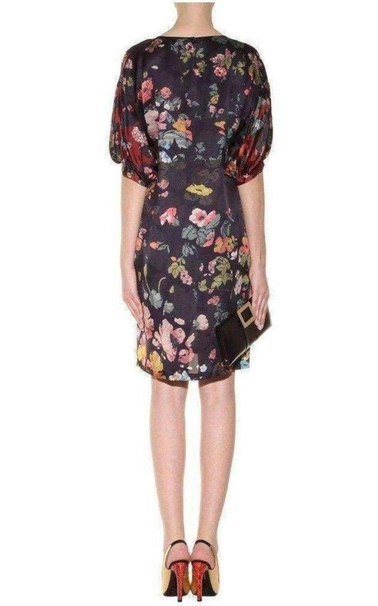 Dries Van Noten Floral Print Dress - Runway Catalog