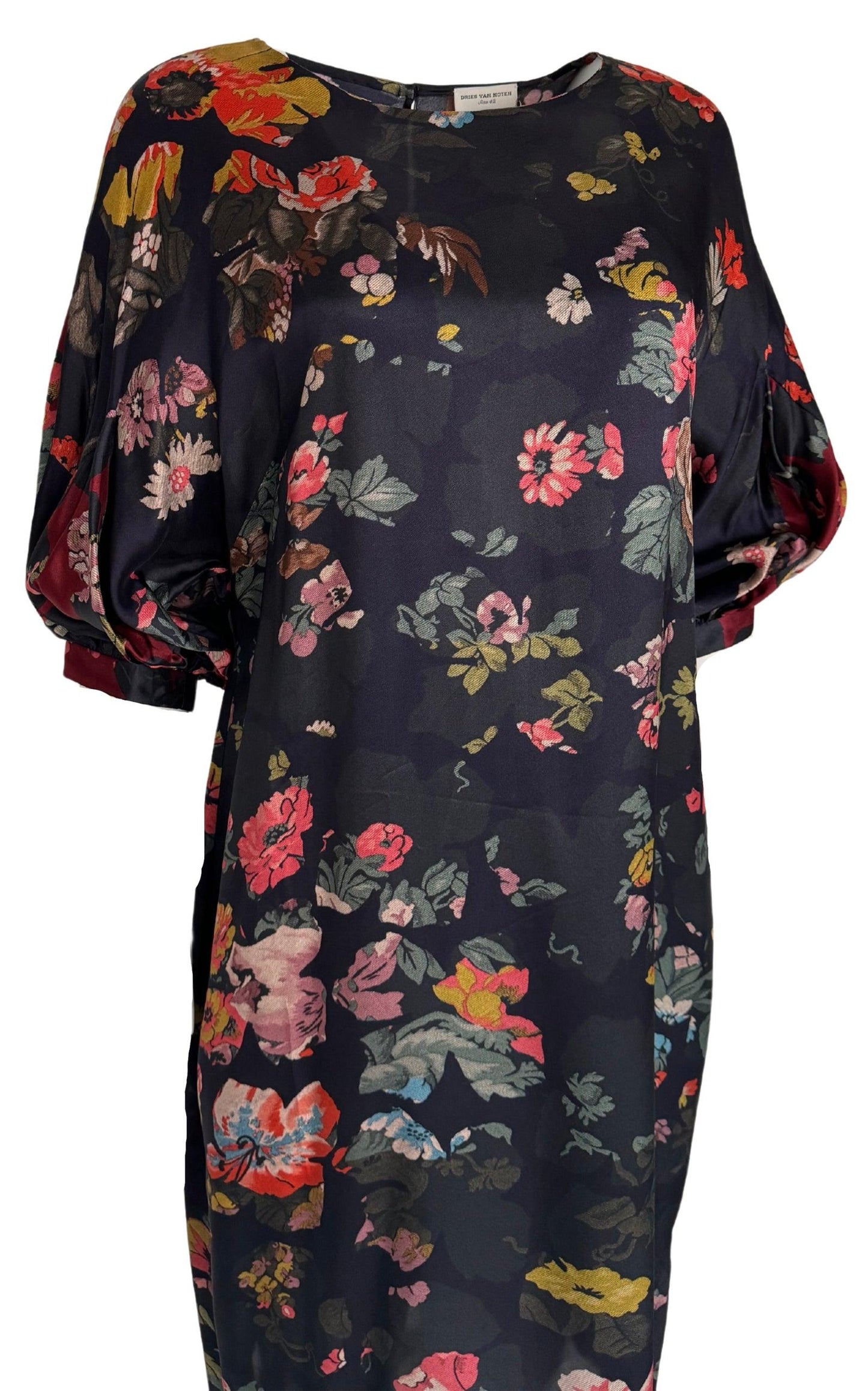 Floral Print Dress Dries Van Noten