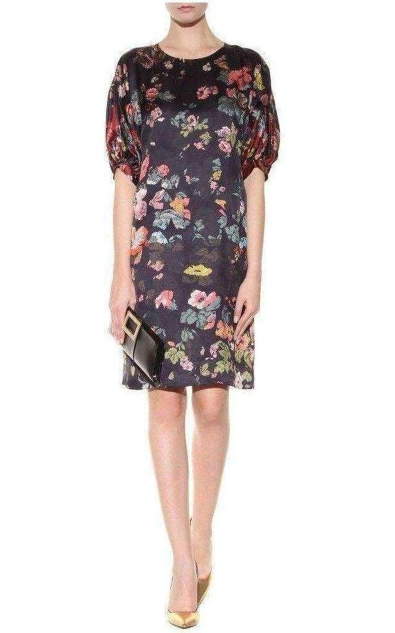 Dries Van Noten Floral Print Dress - Runway Catalog