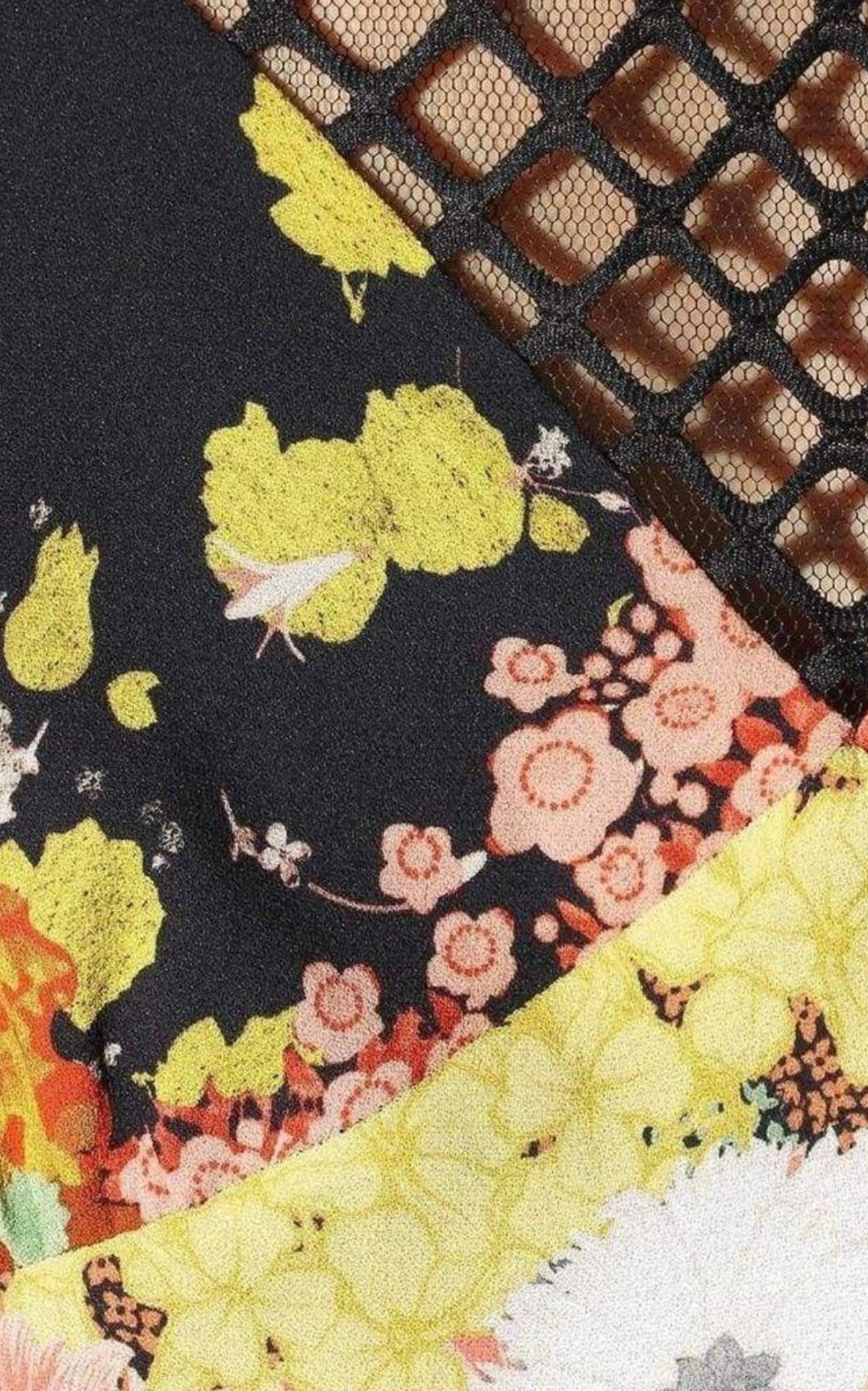 Dries Van Noten Mesh - Yoke Maxi Dress - Runway Catalog