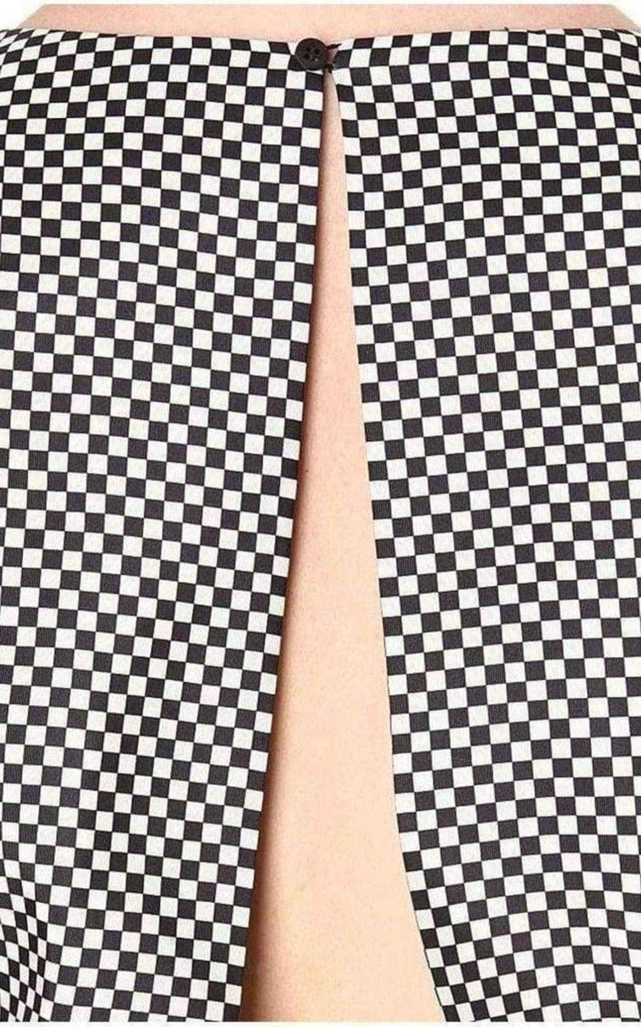 Dries Van Noten Monochrome Silk Peplum Waist Dress - Runway Catalog