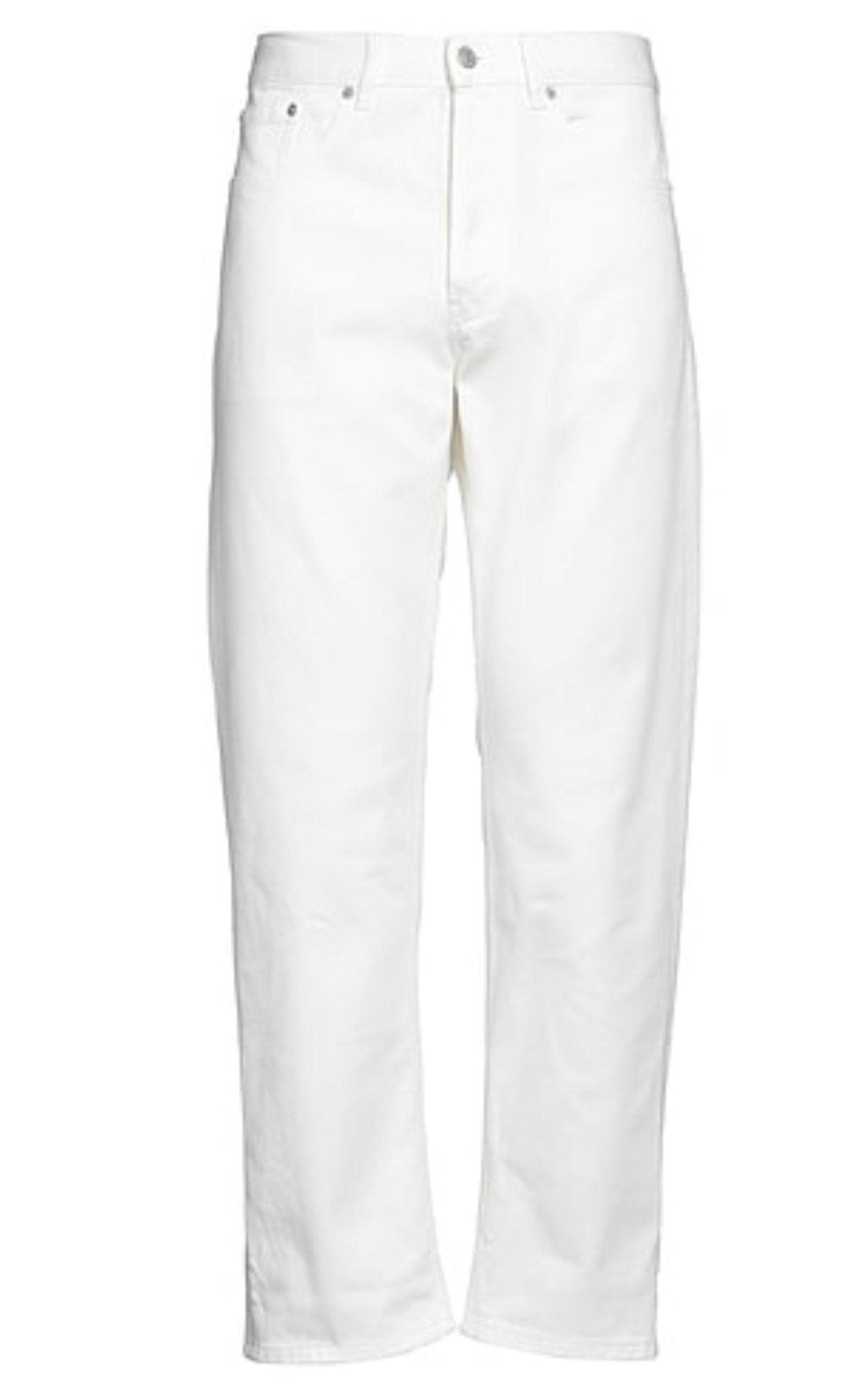 Dries Van Noten White Denim Jeans - Runway Catalog