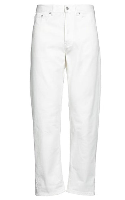 Dries Van Noten White Denim Jeans - Runway Catalog