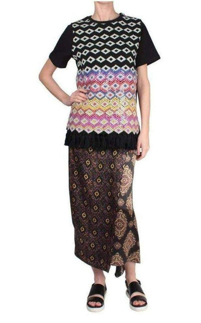 Dries Van Noten Wrap Silk Blend Skirt - Runway Catalog