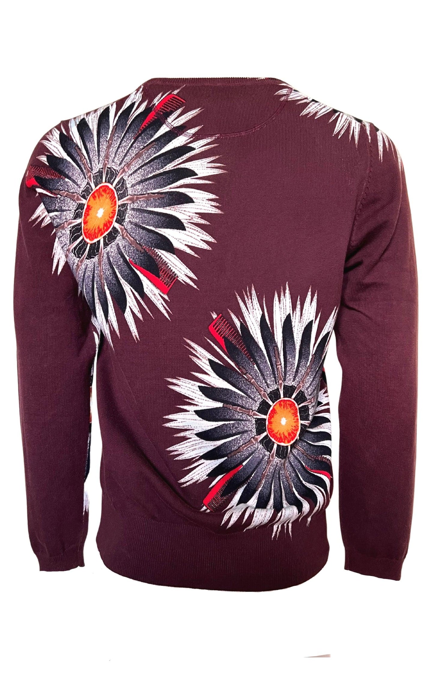 Cotton Flower Print Sweater drykorn for beautiful people