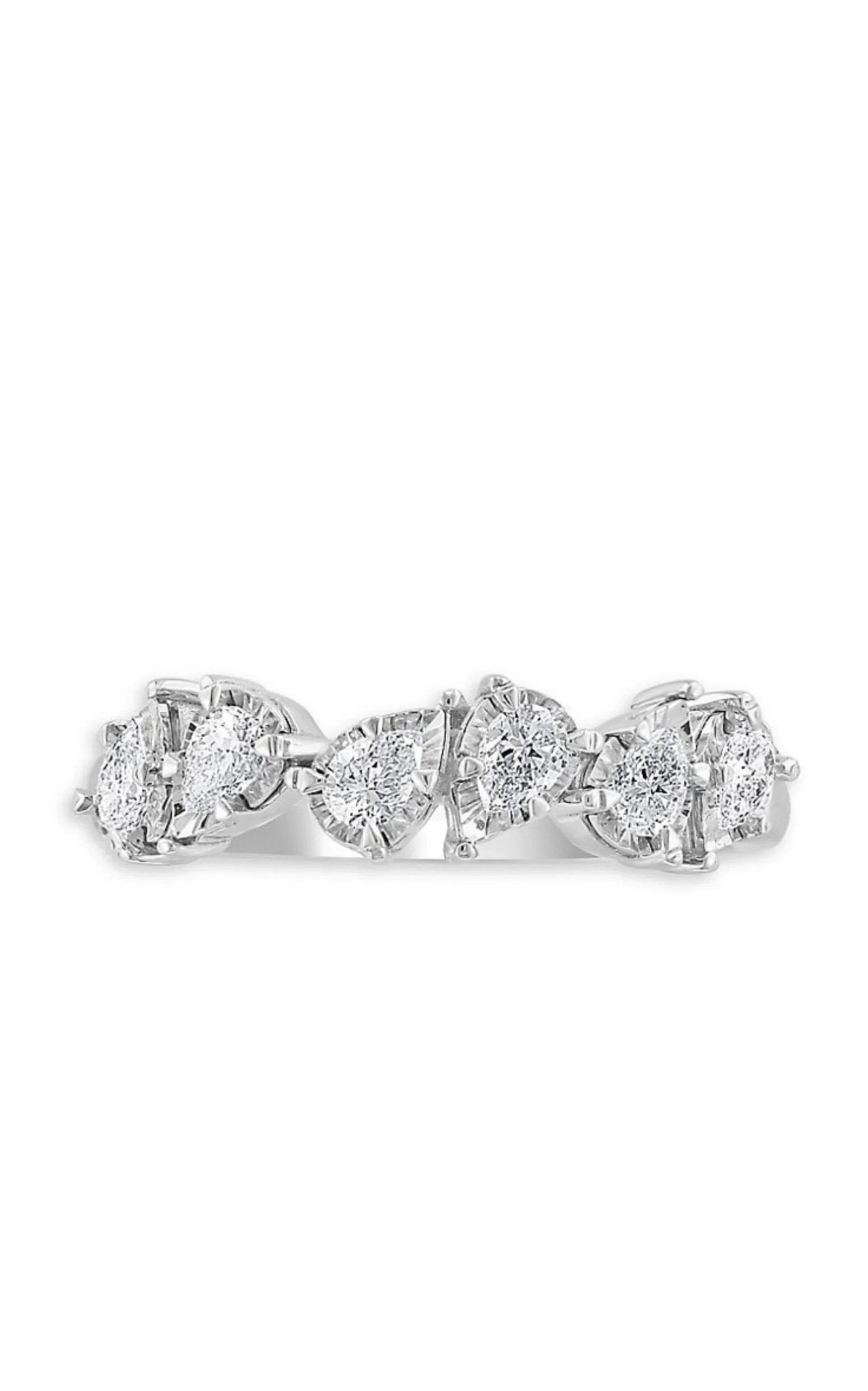 Effy 14K White Gold & 0.35 CT. T.W. Diamond Ring - Runway Catalog