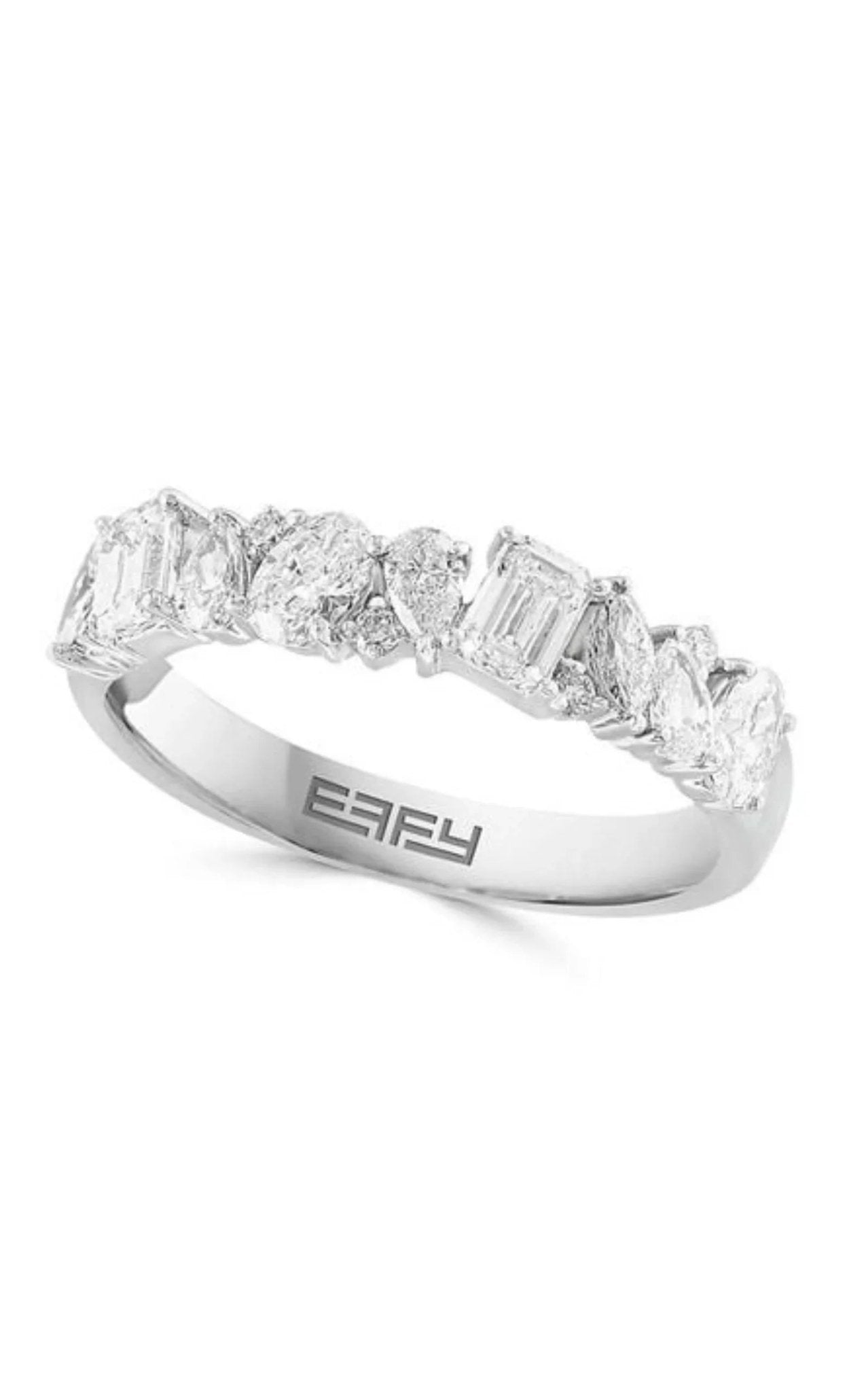 Effy 14K White Gold & 0.35 CT. T.W. Diamond Ring - Runway Catalog