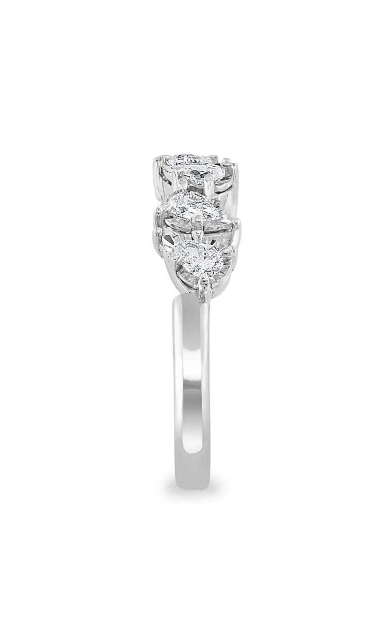 Effy 14K White Gold & 0.35 CT. T.W. Diamond Ring - Runway Catalog