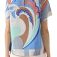 Emilio Pucci Acapulco Print Silk-Twill Top