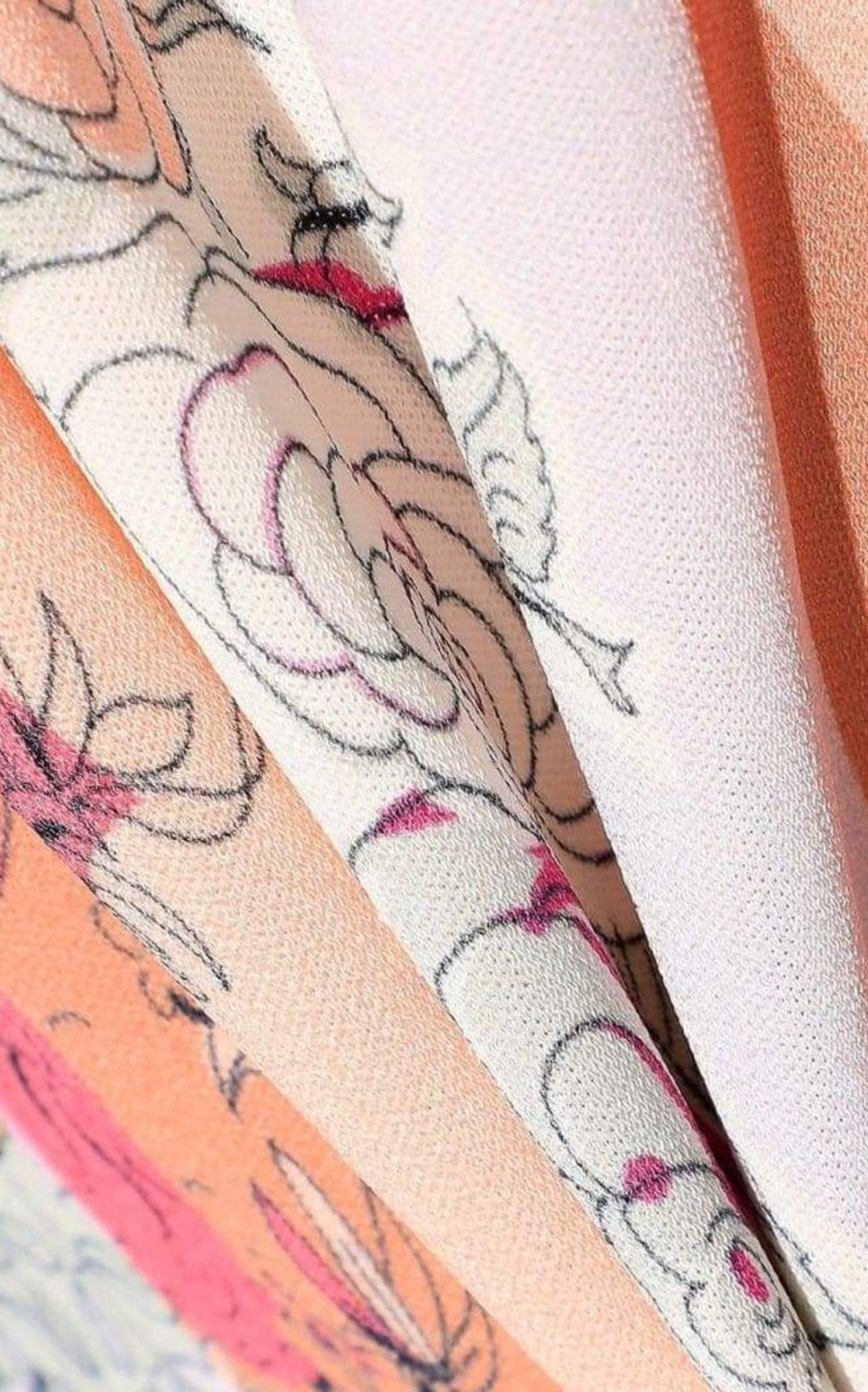 Emilio Pucci Lace - Trimmed Printed Jersey Dress - Runway Catalog