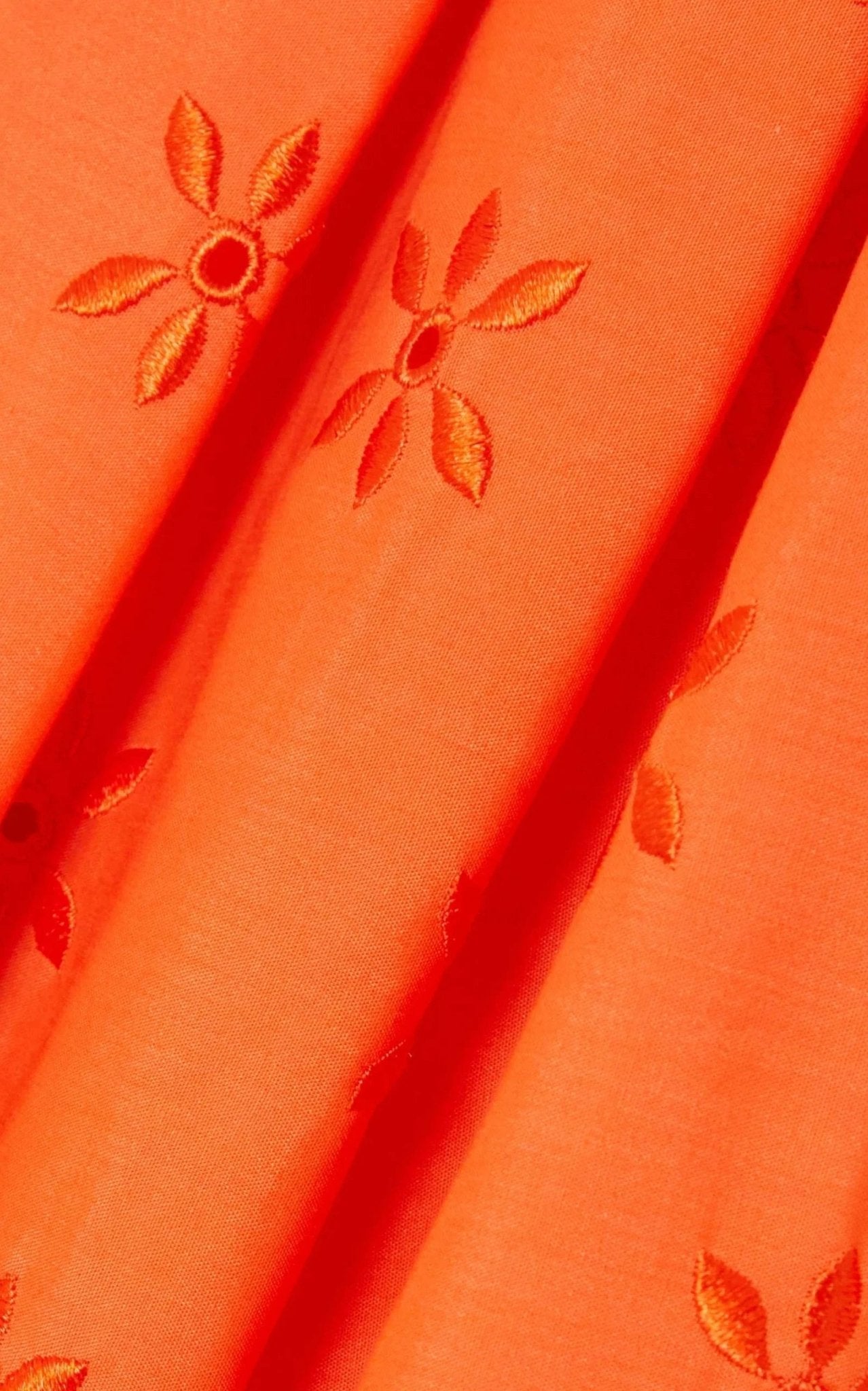 Erdem Zelda Broderie Anglaise Poplin Midi Dress - Runway Catalog