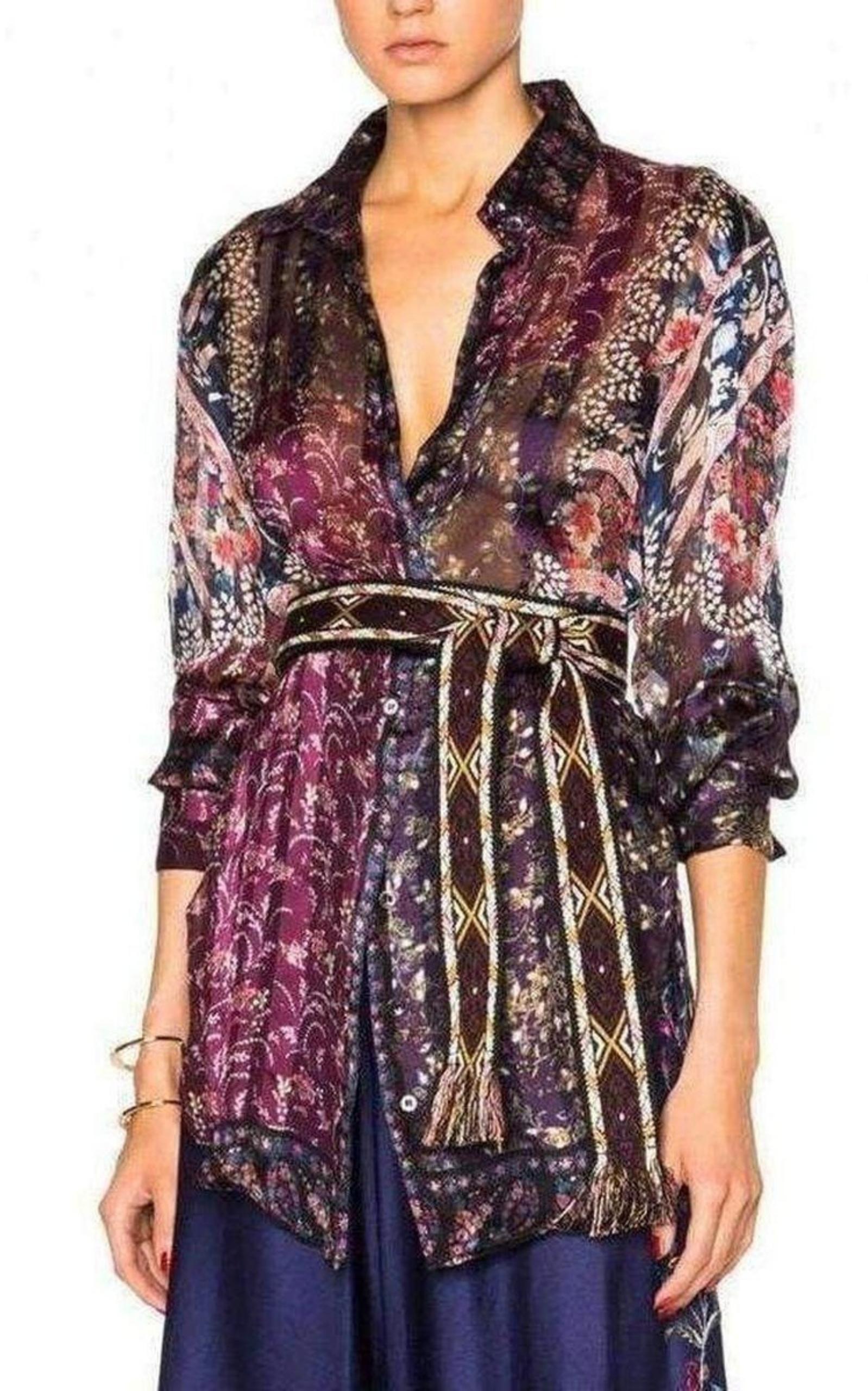 Alina Silk Shirt Etro