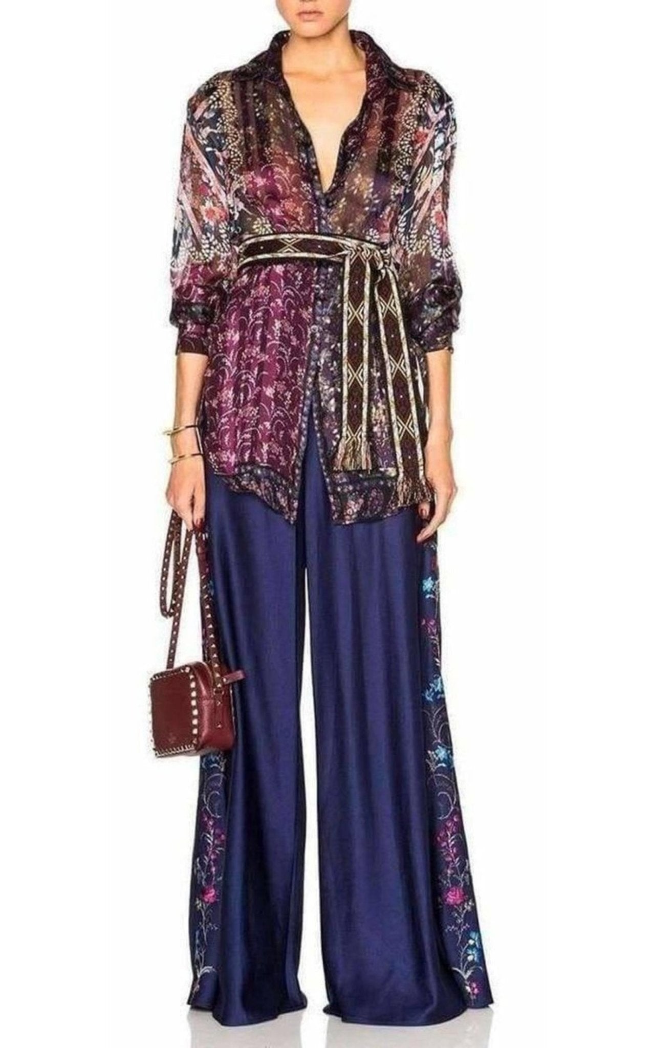 Etro Alina Silk Shirt - Runway Catalog