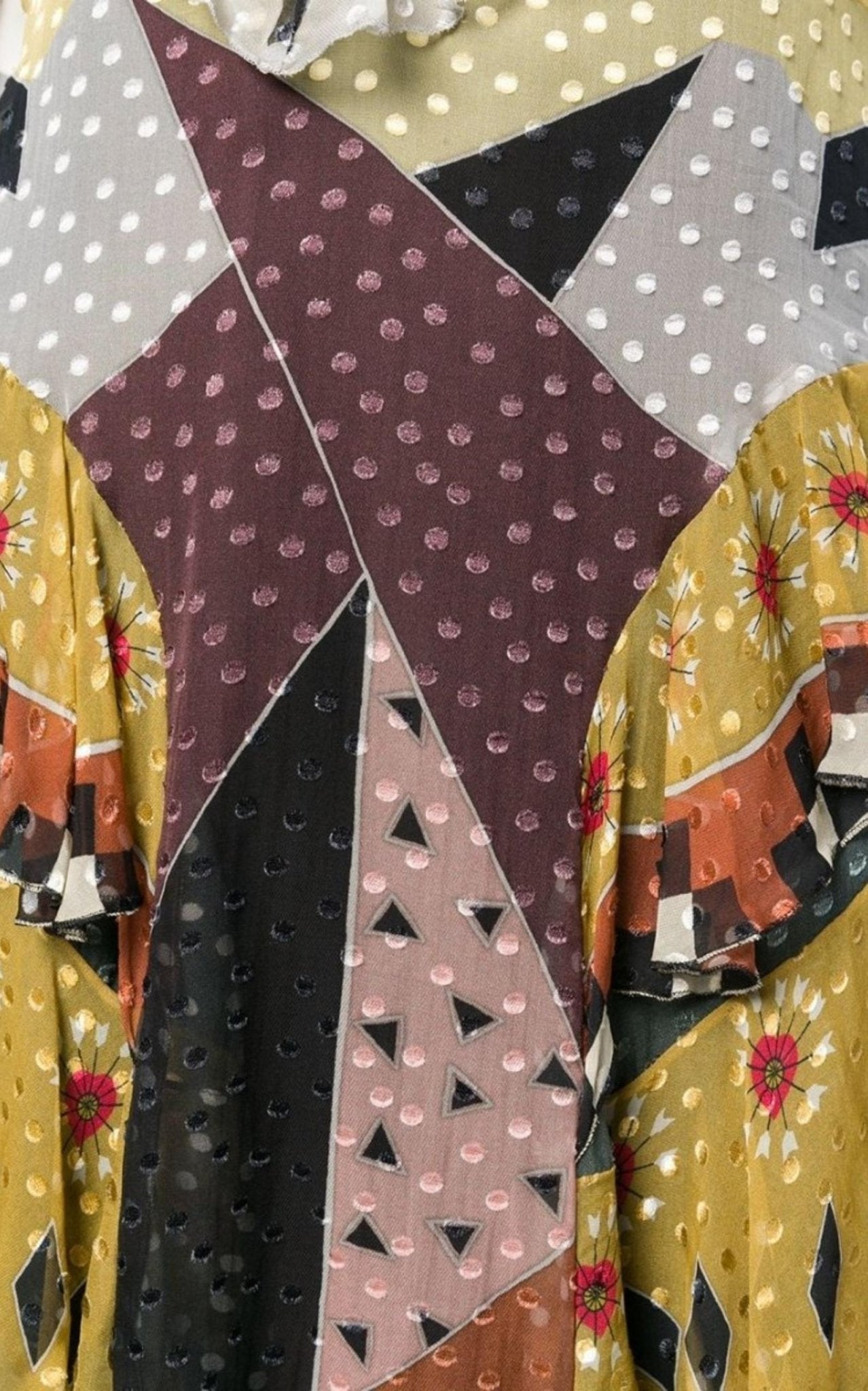 Etro Geometric Print Silk Dress - Runway Catalog
