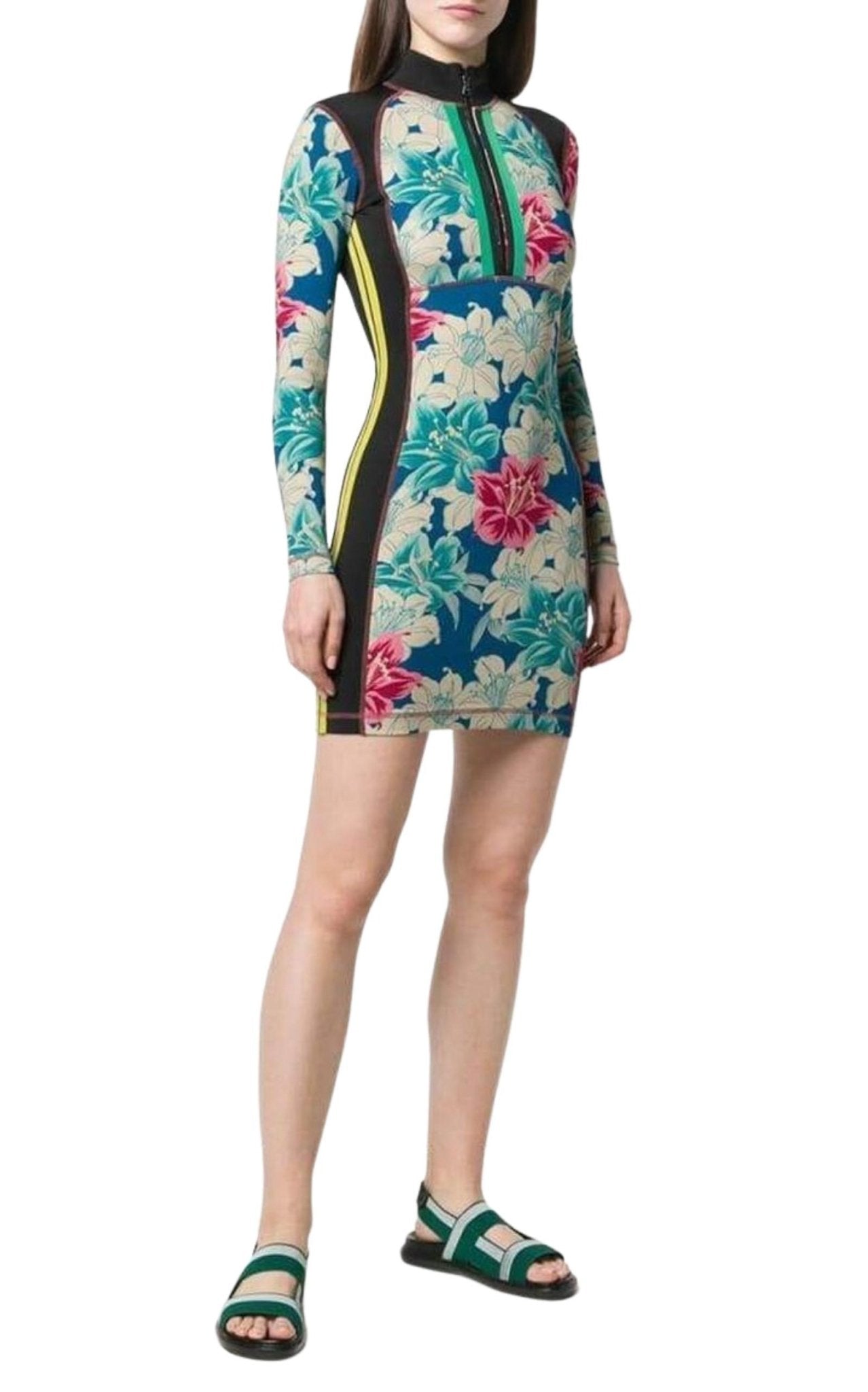 Etro Multicolor Floral Dress - Runway Catalog